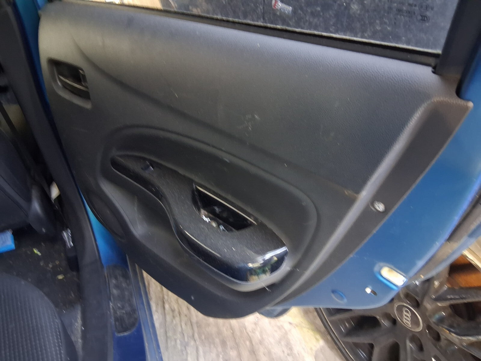 2016 MITSUBISHI MIRAGE MK6 PRE FACELIFT OSR DRIVER SIDE REAR RIGHT DOOR CARD