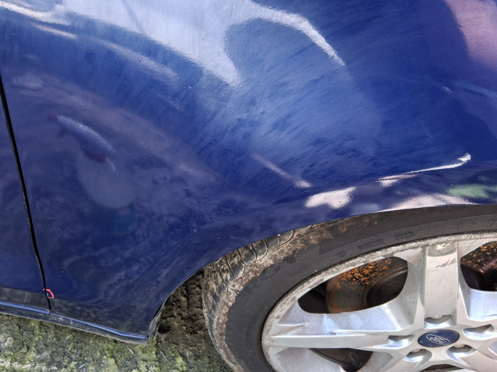 2016 FORD MONDEO MK5 HATCHBACK OSF DRIVER SIDE FRONT RIGHT WING PANEL BLUE LD