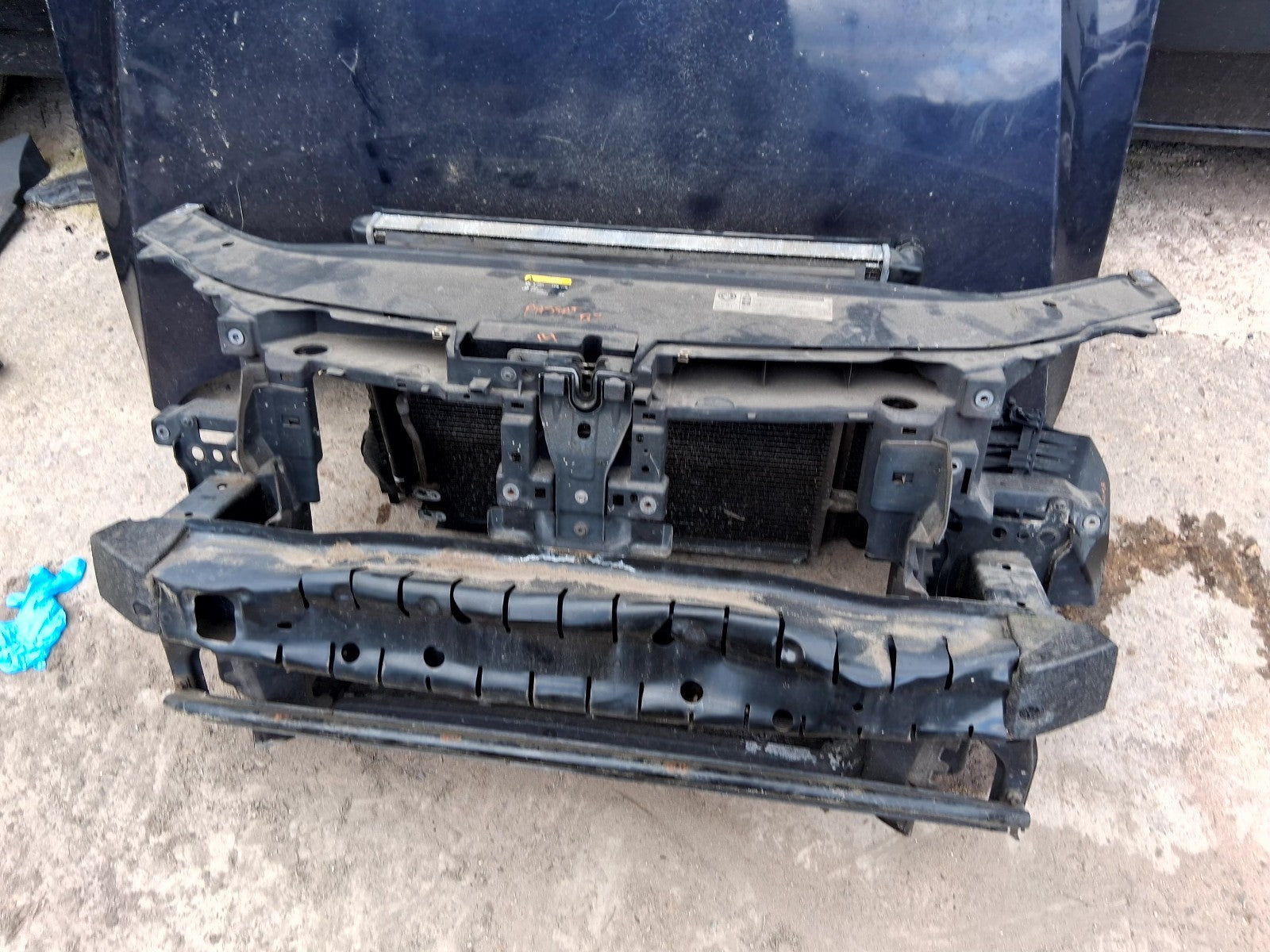 2014 VW VOLKSWAGEN PASSAT B7 2.0 DIESEL COMPLETE RAD PACK RADIATOR FRONT PANEL