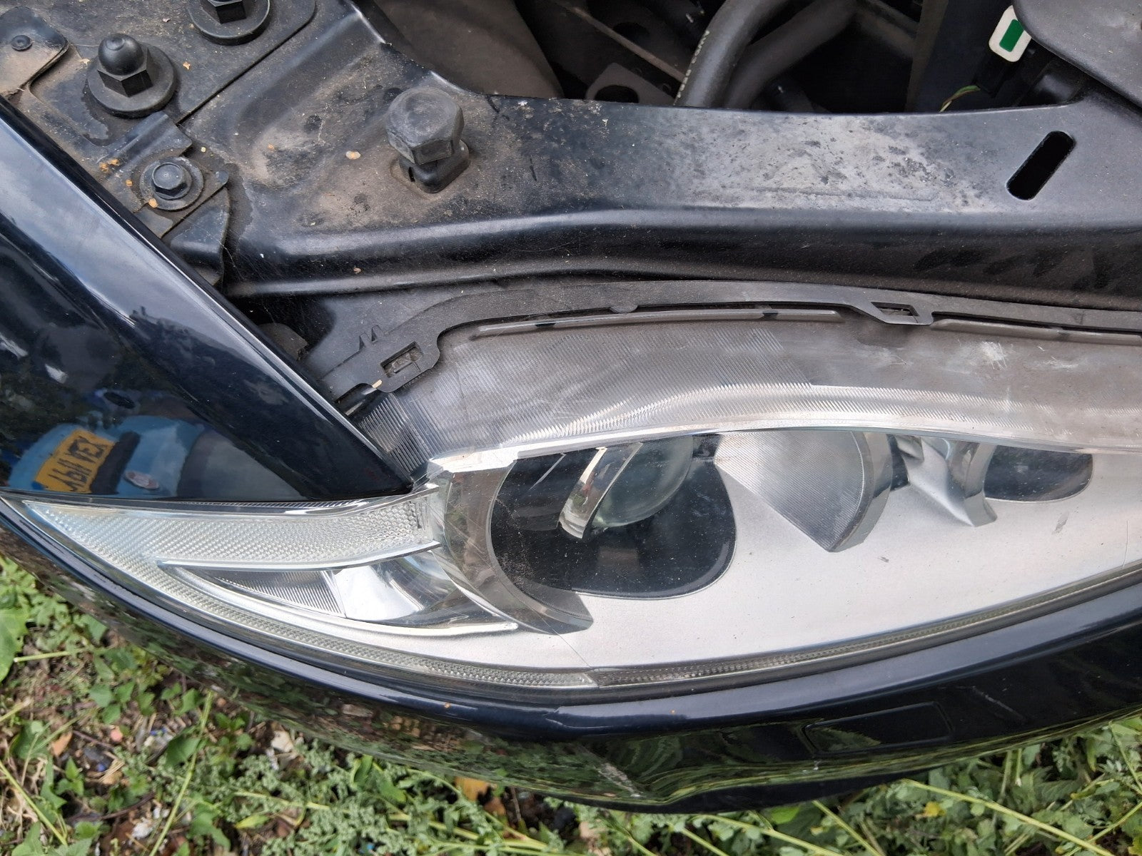 2012 JAGUAR XJ X351 OSF DRIVER SIDE FRONT RIGHT XENON HEADLIGHT