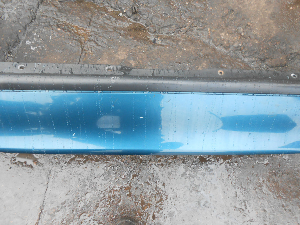 VAUXHALL ZAFIRA A 2001 REAR BUMPER GREEN