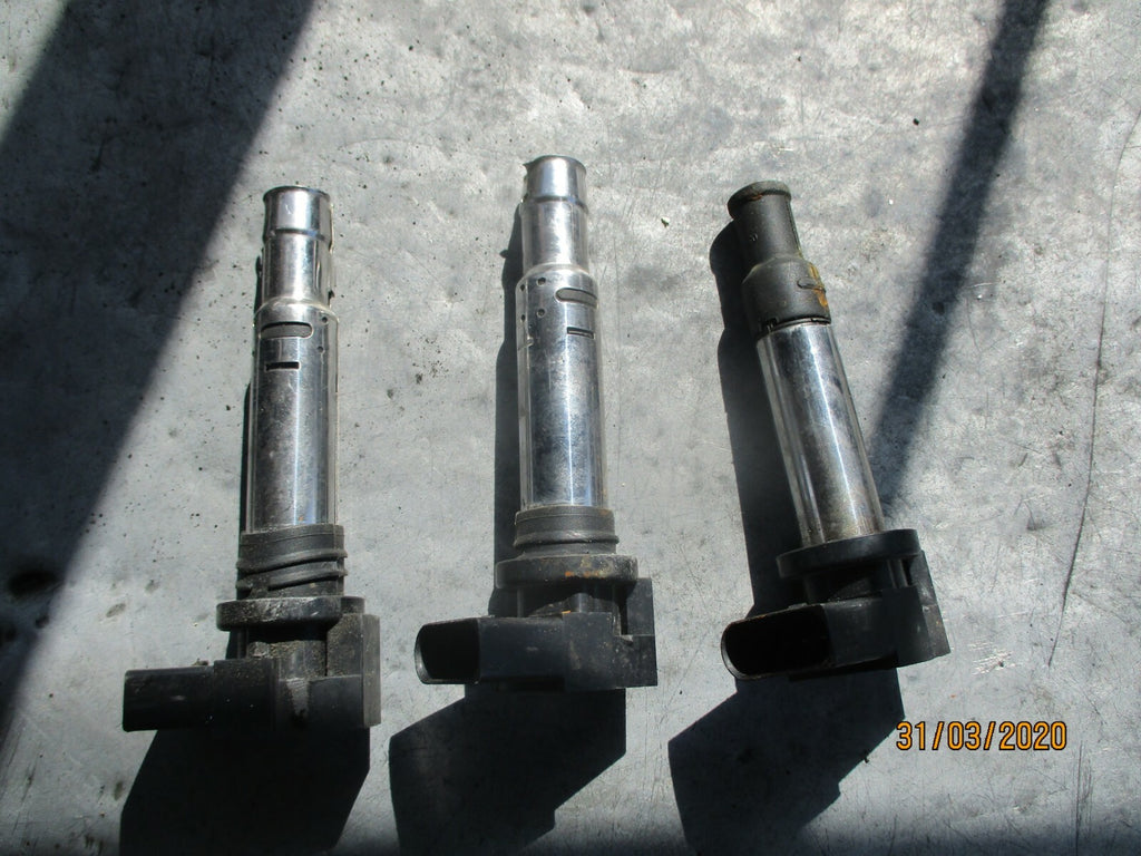 VW VOLKSWAGEN GOLF MK5 2007 1.6 PETROL IGNITION COILS x3 413440421