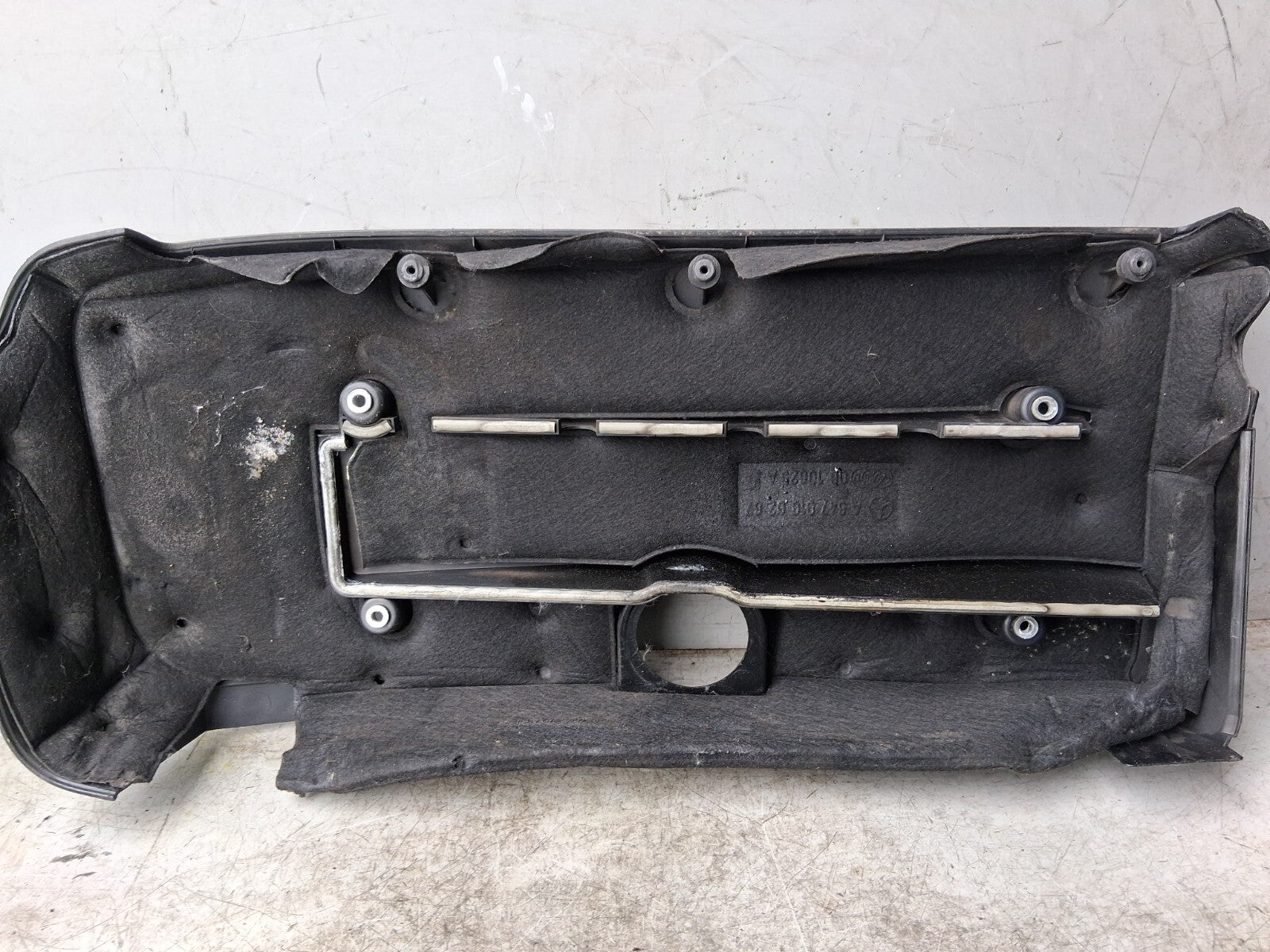 2004 MERCEDES E CLASS W211 ENGINE COVER PLATE TRIM PANNEL A6470100267
