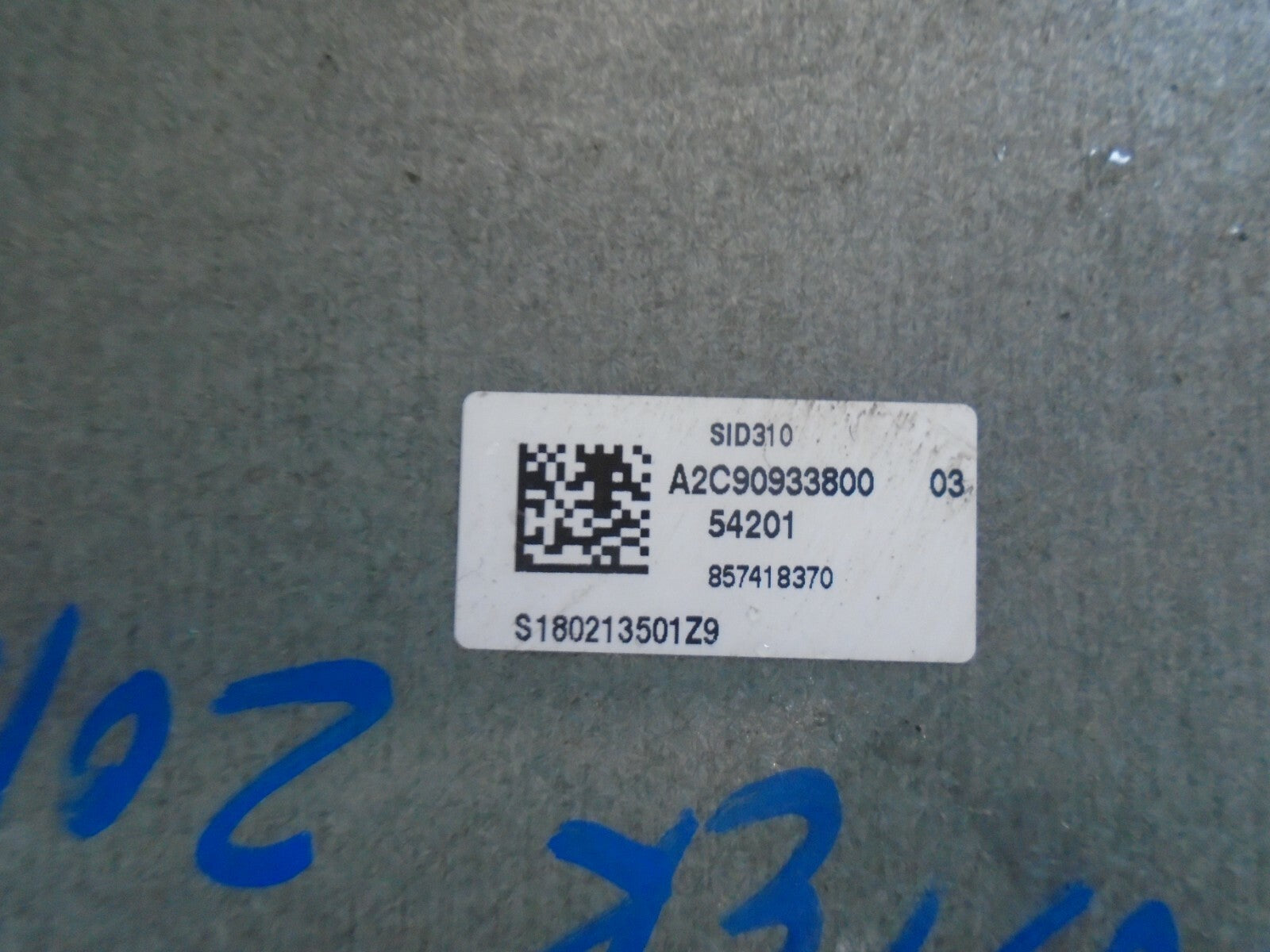 DACIA DUSTER 2016 MK1 ENGINE CONTROL MODULE 237106968