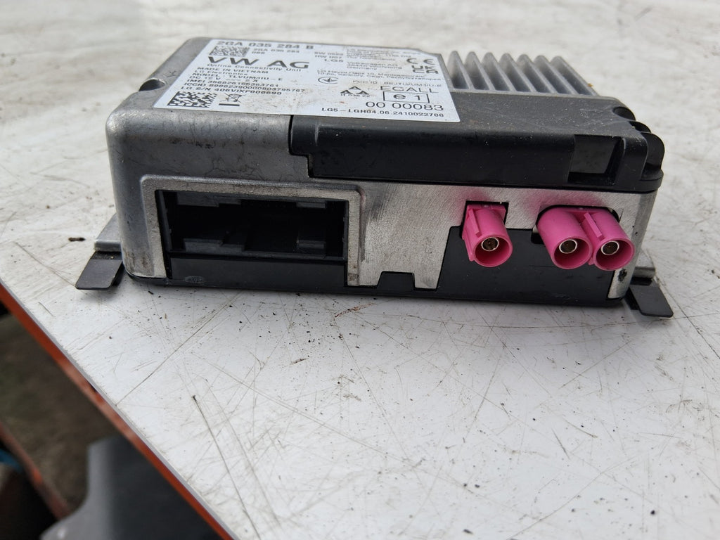 2022 AUDI A1 MK2 1.0 PETROL BLUETOOTH CONTROL MODULE 2GA035284B