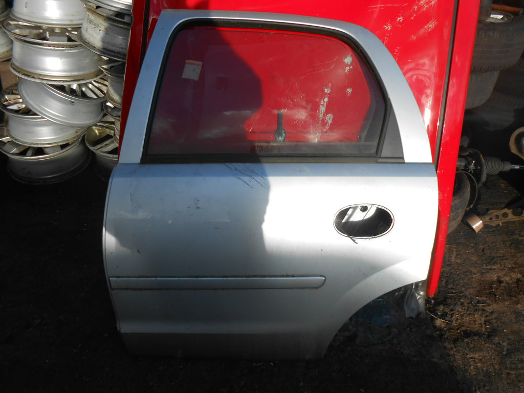 VAUXHALL CORSA C 2002 5 DOOR NSR PASSENGER SIDE REAR BARE DOOR SHELL SILVER