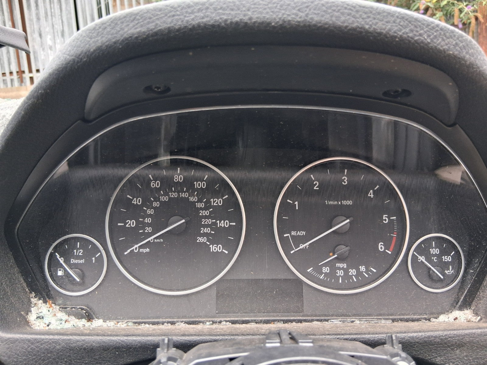 2015 BMW 3 SERIES F30 ESTATE 2.0 DIESEL MANUAL SPEEDOMETER INSTRUMENT CLUSTER