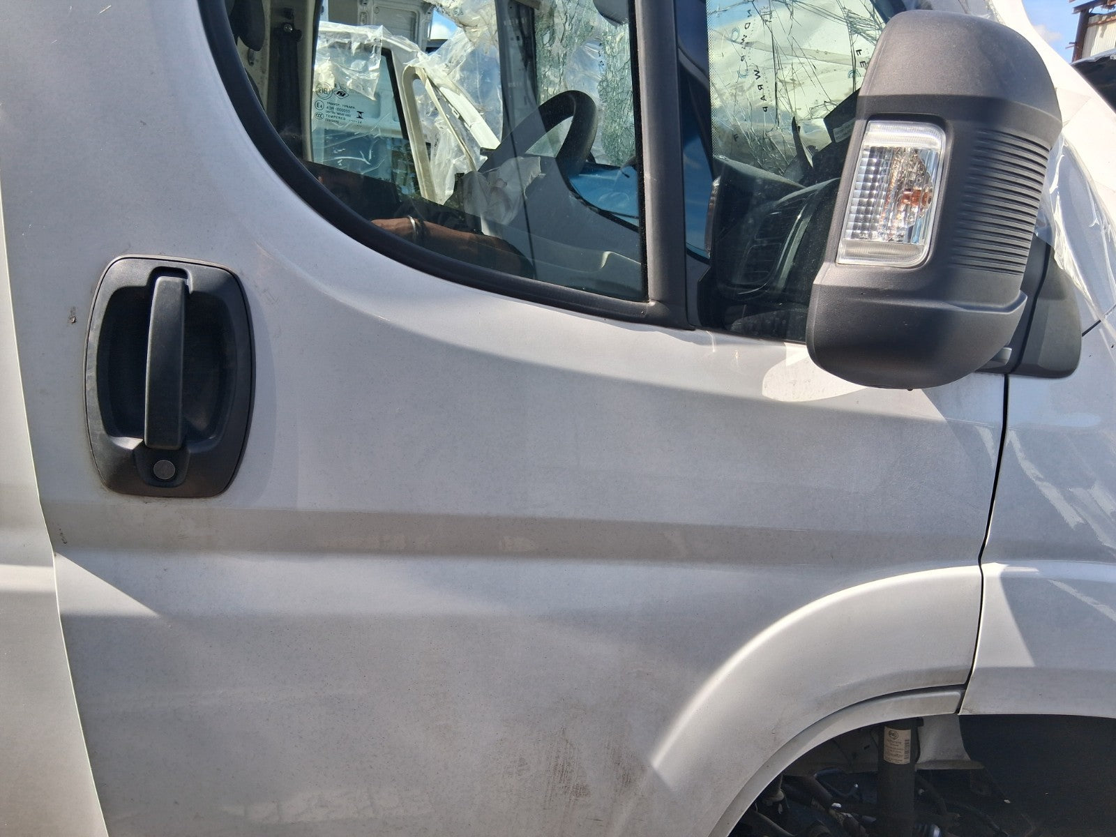 2024 PEUGEOT BOXER MK3 L3H2 OSF DRIVER SIDE FRONT BARE DOOR WHITE