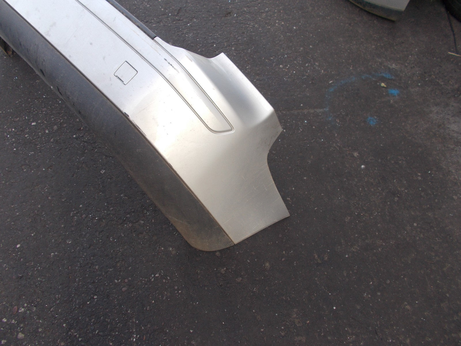 VOLVO V50 2004 COMPLETE REAR BUMPER GRAY