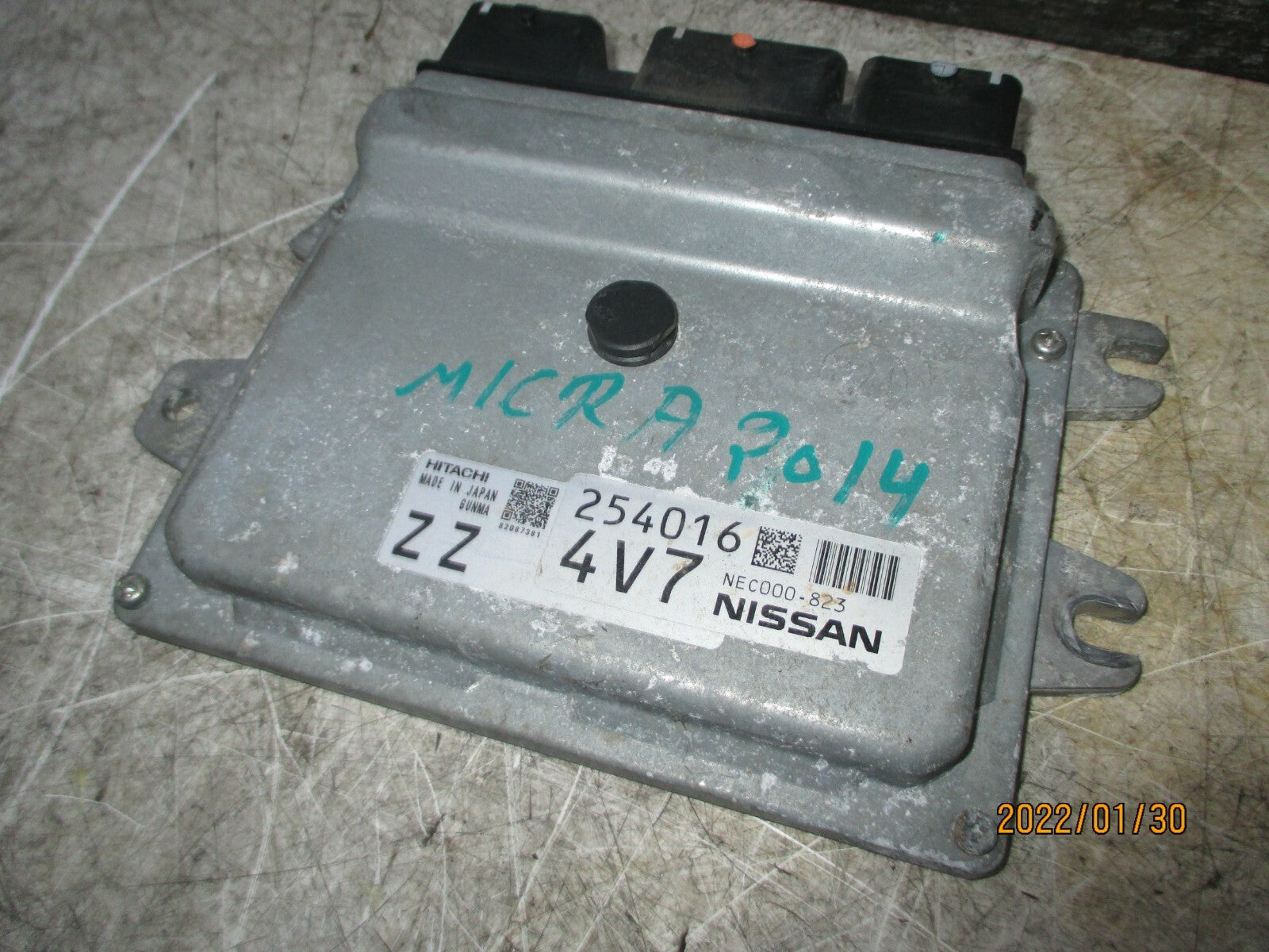 NISSAN MICRA 2014 K13 1.2 PETROL ECU ENGINE CONTROL MODULE NEC000823