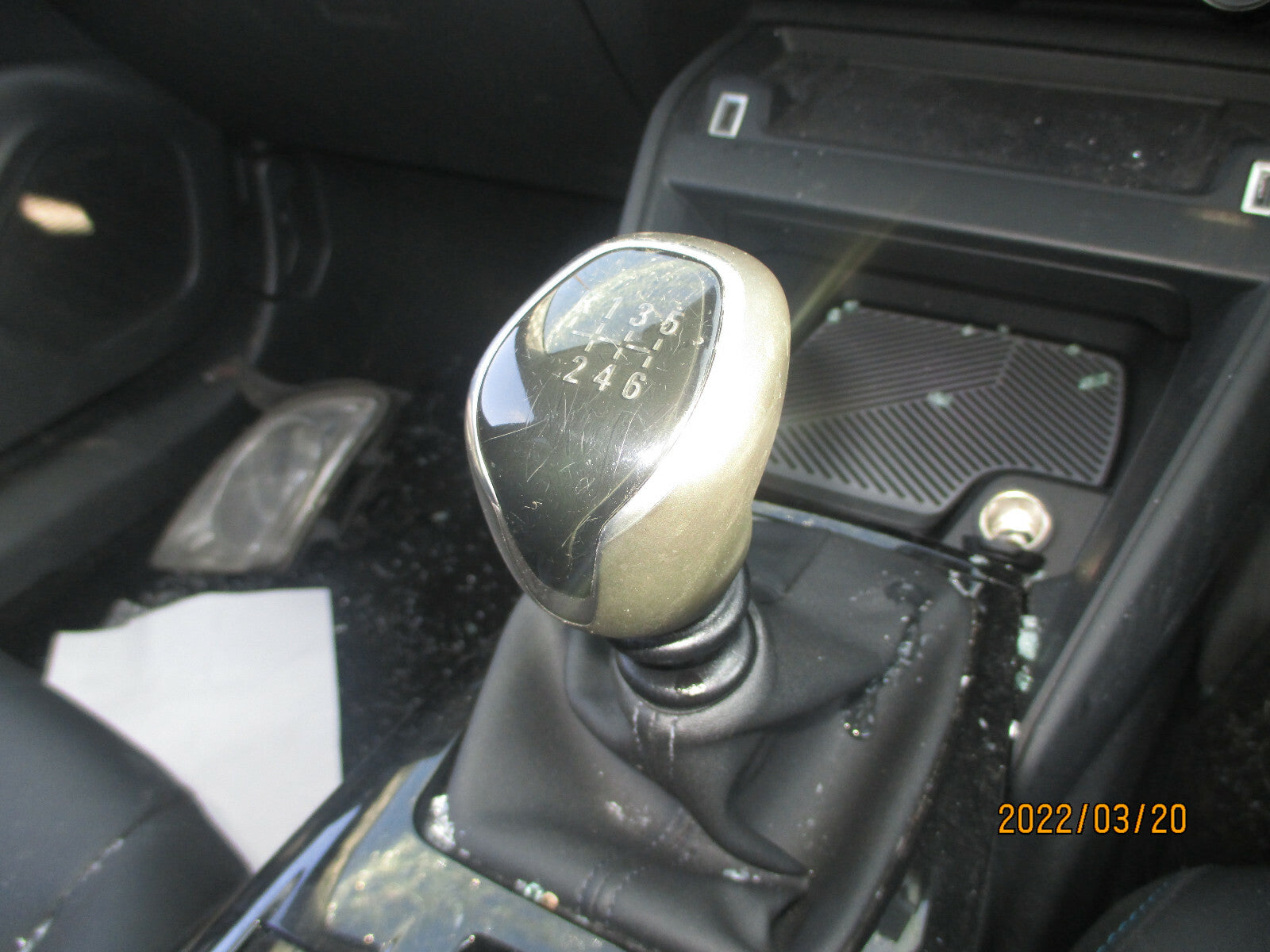 CITROEN C4 MK3 2021 6 SPEED MANUAL GEARSTICK GEAR SHIFTER LEVER MECHANISM