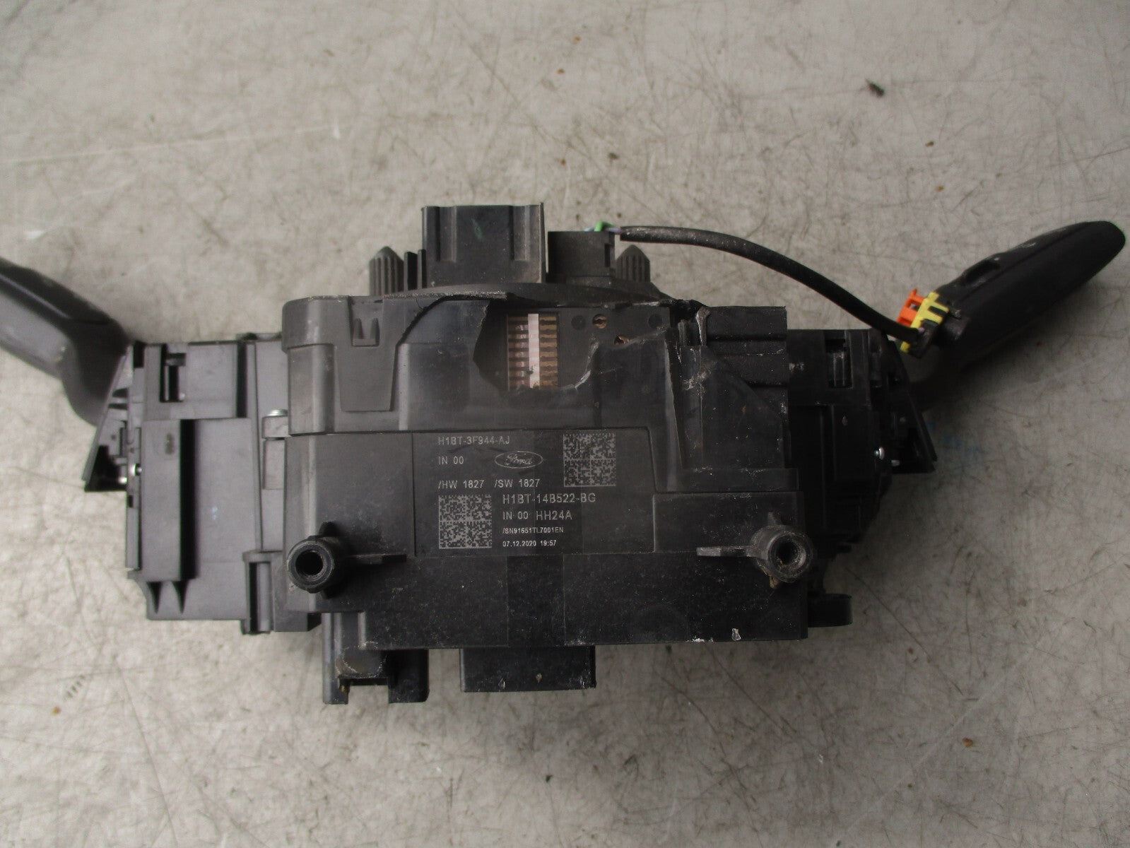 2021 FORD FIESTA MK8 INDICATOR & WIPER SWITCH STALK SQUIB RING H1BT14B522