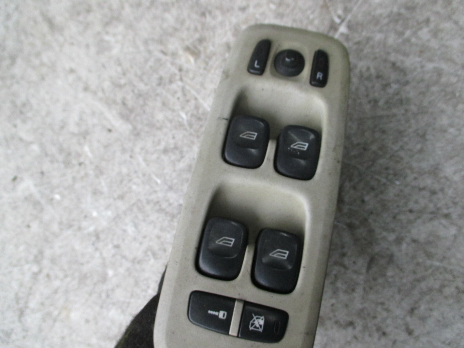 VOLVO S80 2004 MK1 OSF FRONT DRIVER SIDE WINDOW SWITCH CONTROL 09193388