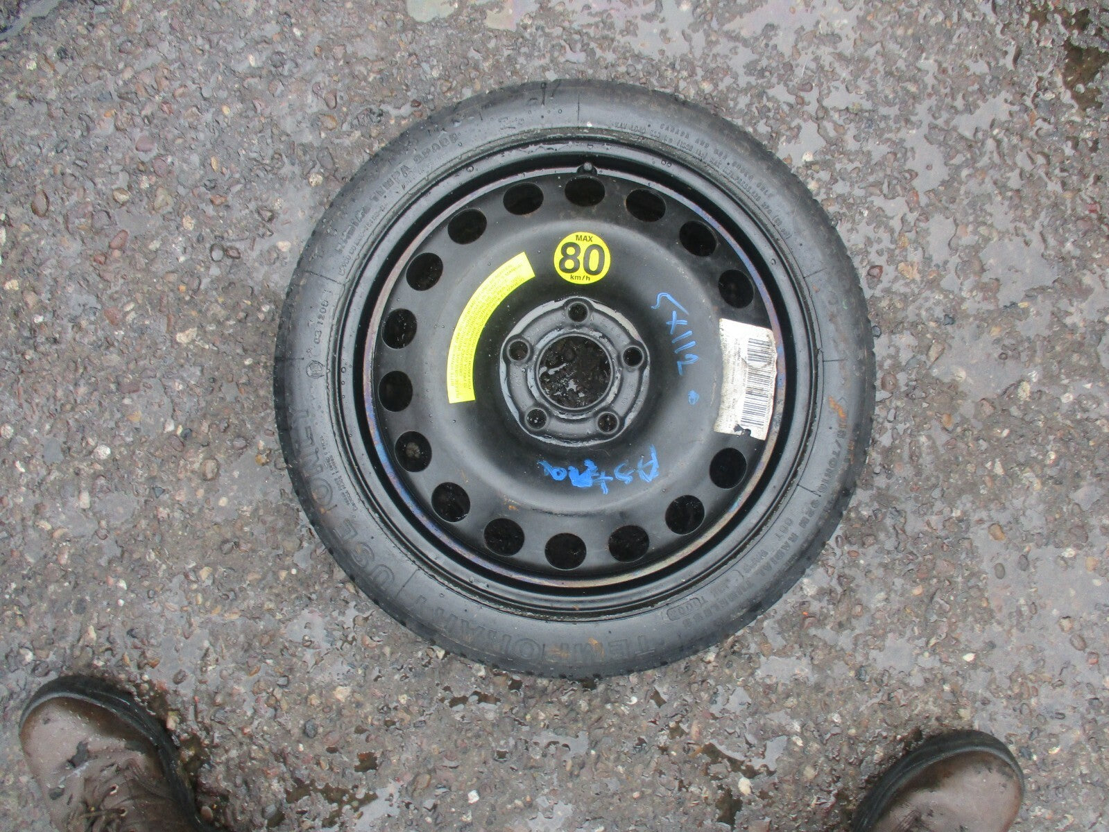 VAUXHALL ASTRA FIRESTONE 5 STUD 16 INCH SPACE SAVER WHEEL 115/70 R16 2160115