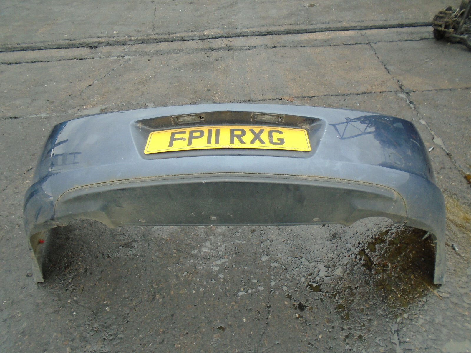 VAUXHALL INSIGNIA A 2011 REAR COMPLETE BUMPER  BLUE GREY
