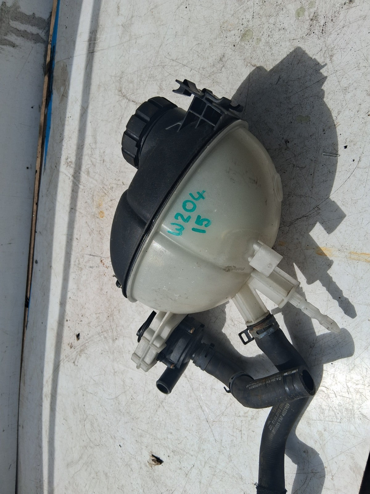 MERCEDES BENZ C CLASS W204 2015 COOLANT WATER EXPANSION TANK