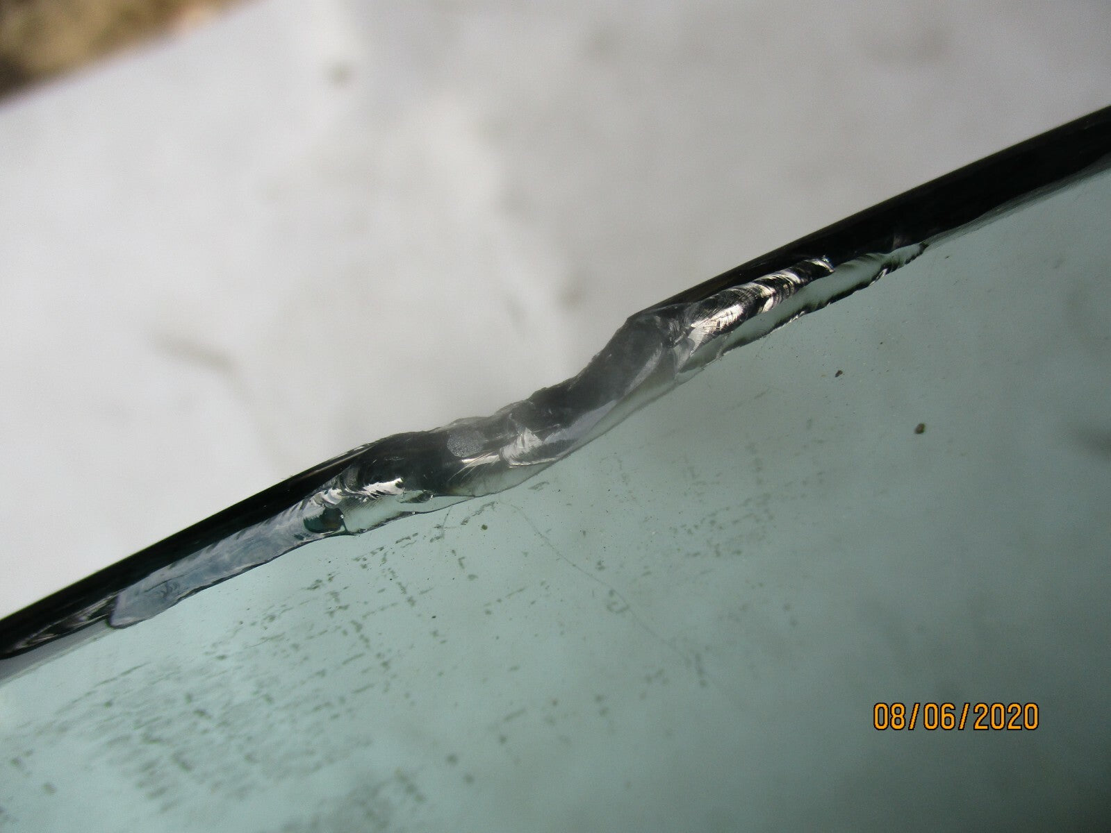 VOLKSWAGEN GOLF CABRIO MK3 1998 OSF DRIVER FRONT DOOR WINDOW GLASS 43R-001413