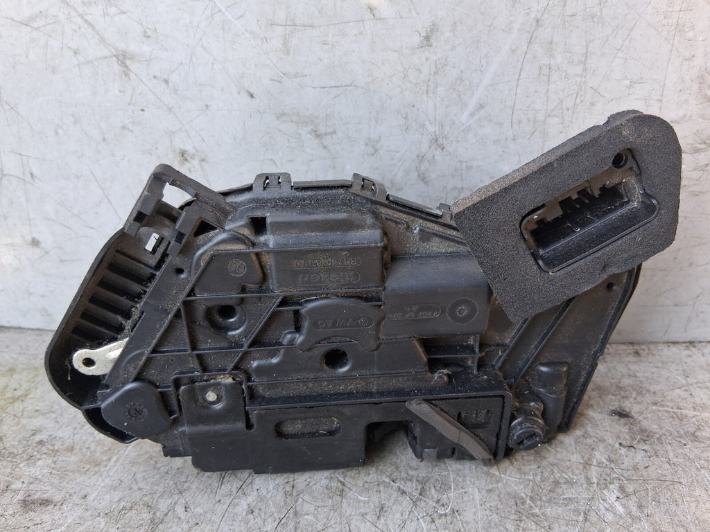 VW VOLKSWAGEN GOLF MK7 OSR DRIVER SIDE REAR DOOR LOCK MECHANISM 45840180