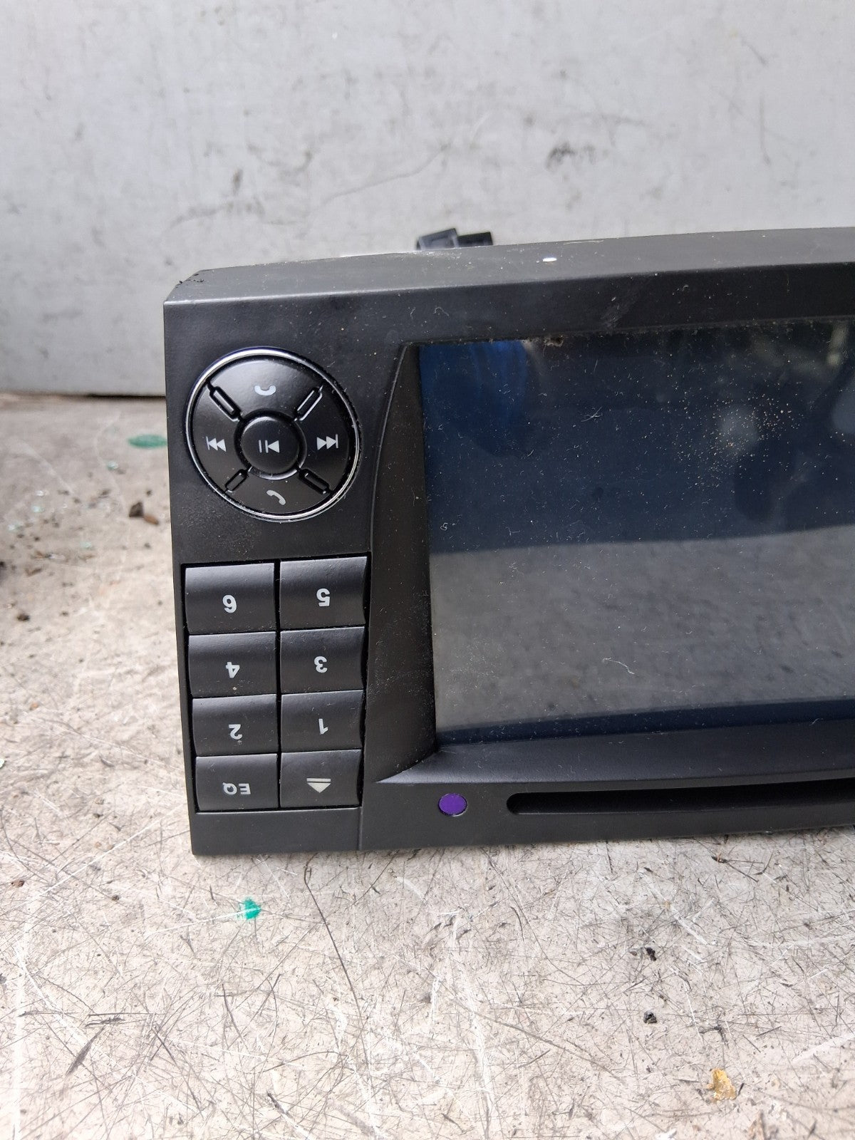 2003 MERCEDES E CLASS DASHBOARD DISPLAY SCREEN