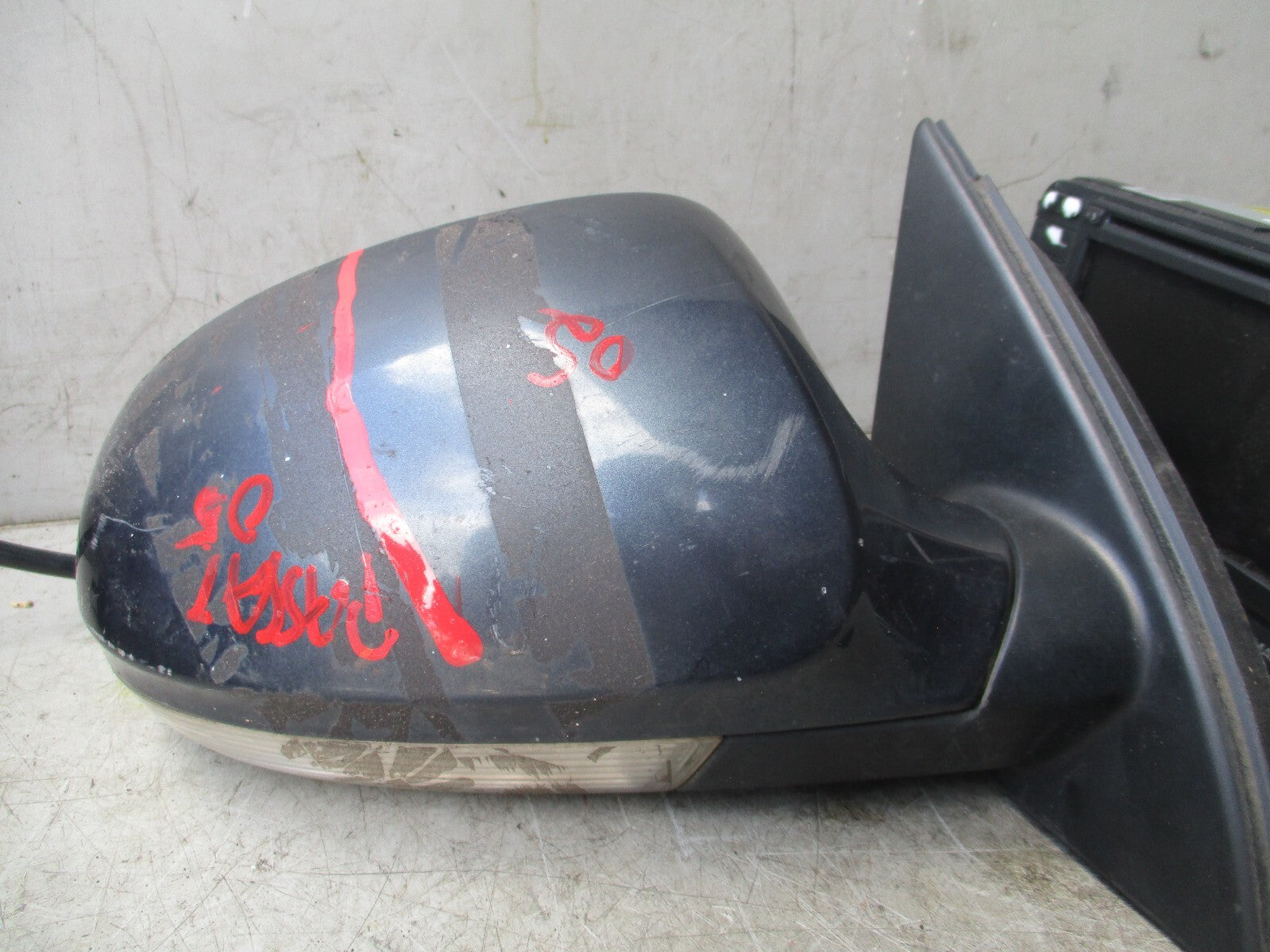 VOLKSWAGEN PASSAT 2006 OSF FRONT DRIVING SIDE WING MIRROR