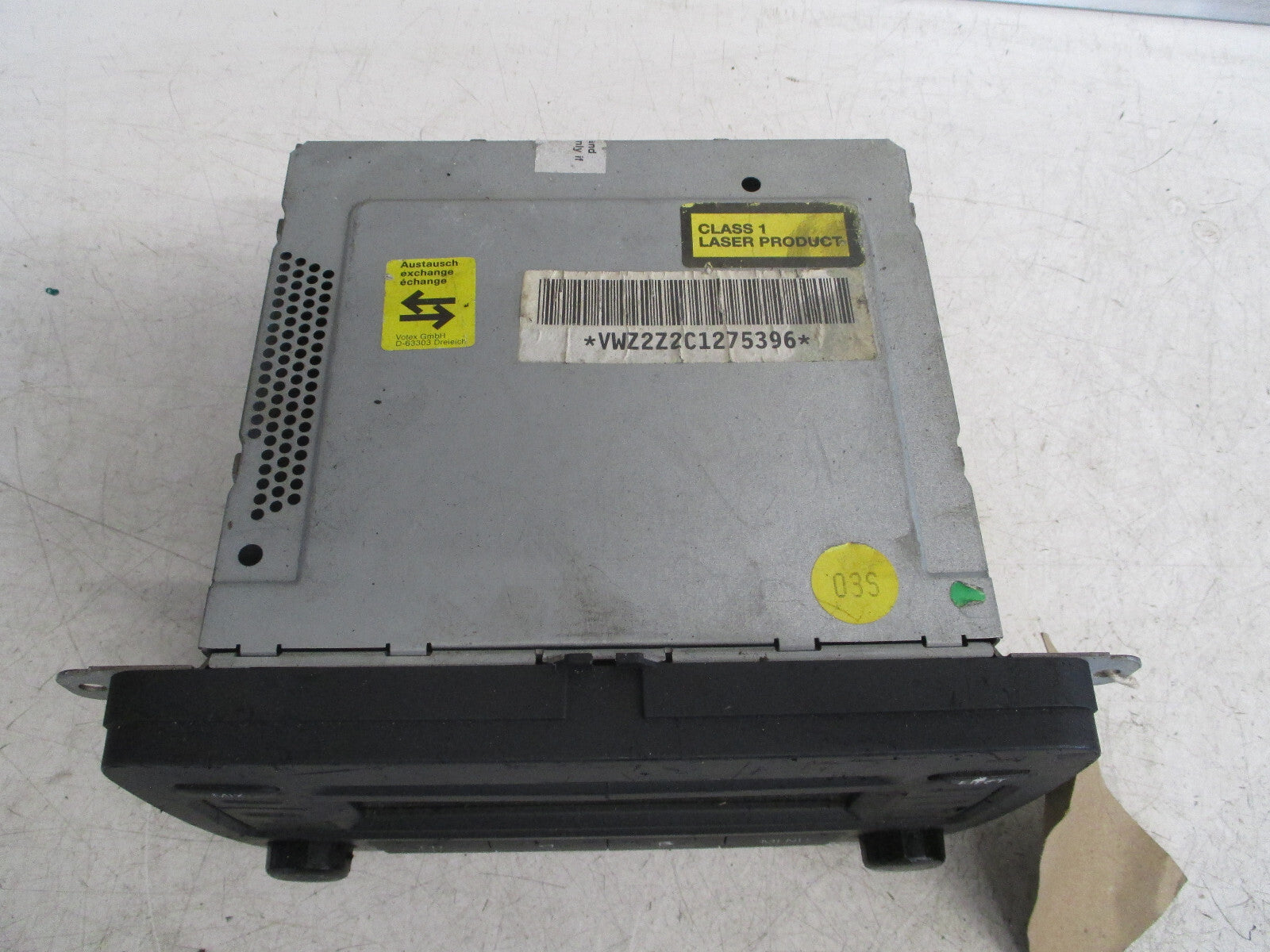 VW VOLKSWAGEN GOLF MK5 2005 RADIO CD PLAYER HEAD UNIT 1K0035186G
