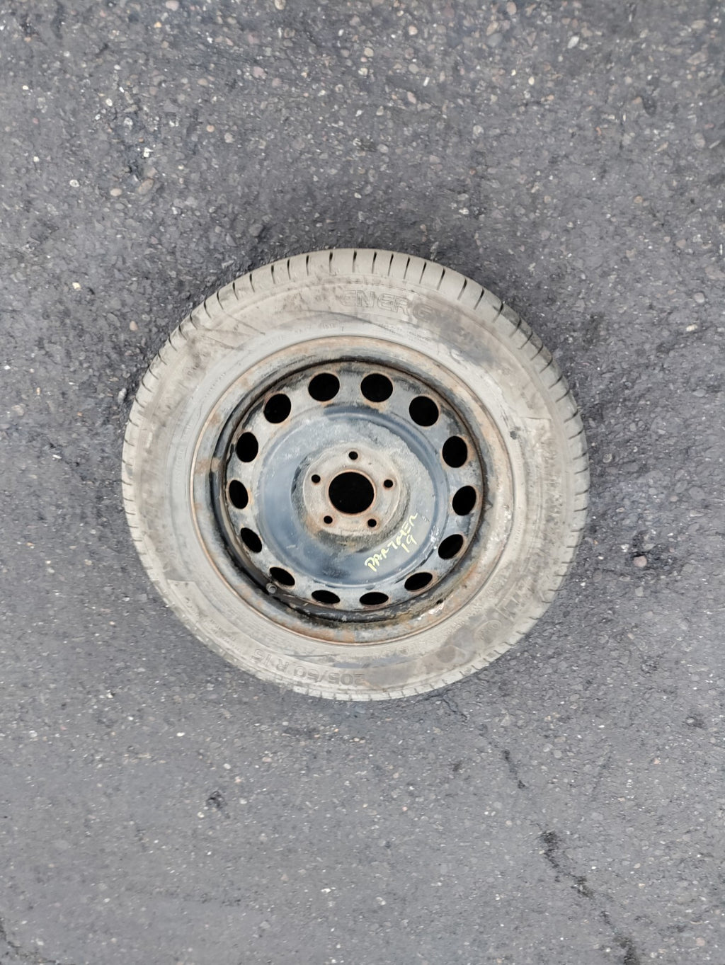 2019 PEUGEOT PARTNER MK3 STEEL WHEEL WITH 16 INCH TYRE 20560R16