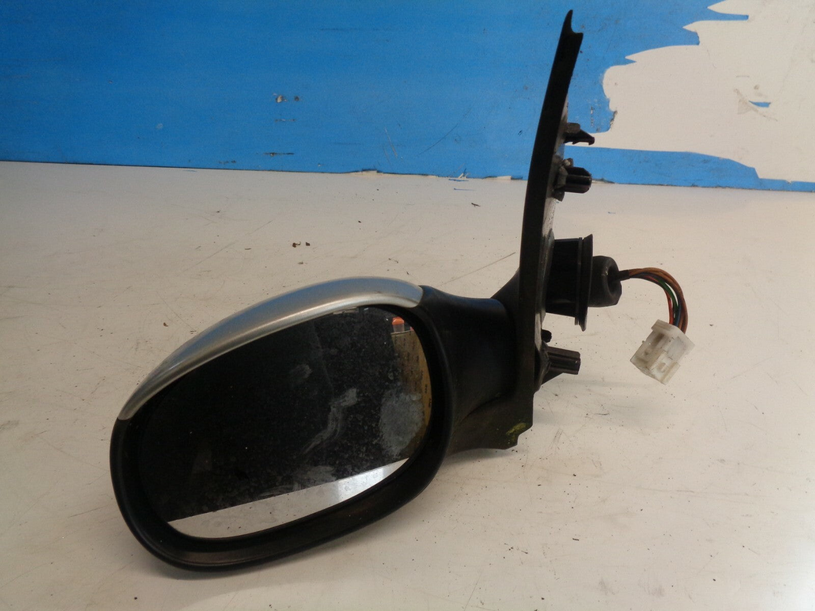 PEUGEOT 206 NS PASSENGER SIDE WING MIRROR BLACK