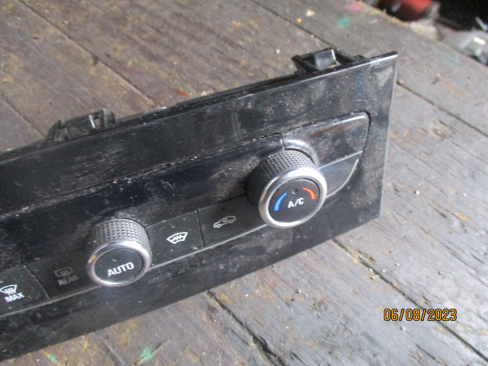 VAUXHALL GRANDLAND X 2018 HEATER CONTROL PANEL UNIT  98224346YX