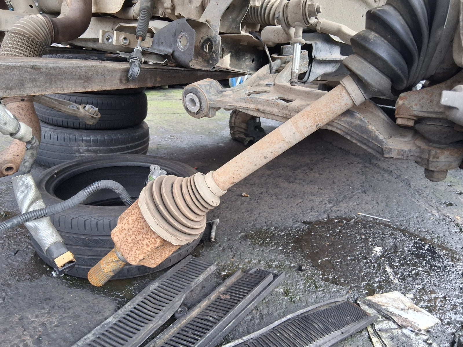 2023 FIAT DUCATO MK3 2.2 DIESEL NSF PASSENGER SIDE FRONT LEFT DRIVESHAFT