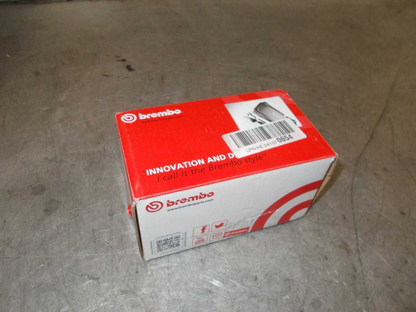 BREMBO VAUXHALL COMBO CORSA MERIVA TIGRA  BRAKE PADS P59036103