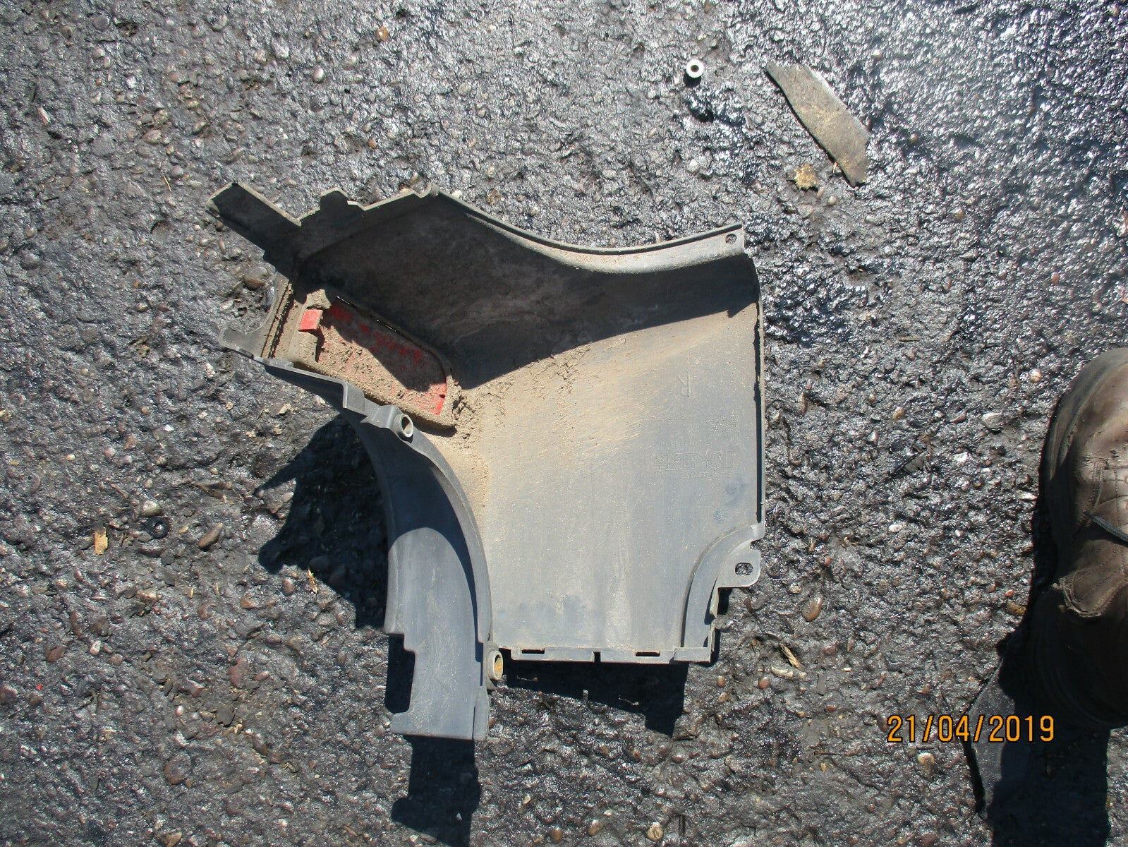 MERCEDES SPRINTER W906 (MK2) OSR DRIVER SIDE REAR BUMPER CORNER GREY A9068802371