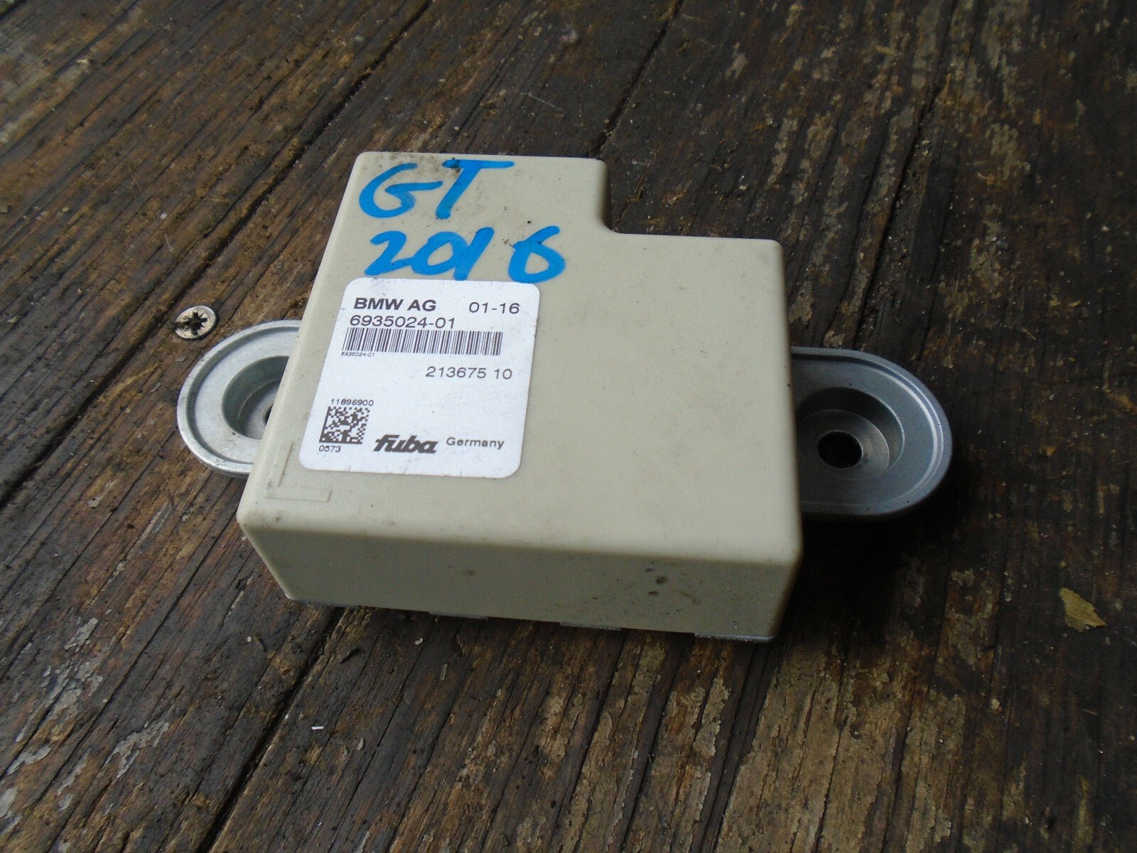 BMW 5 SERIES GT F07 2016 ROOF AERIAL ANTENNA AMPLIFIER MODULE 6935024