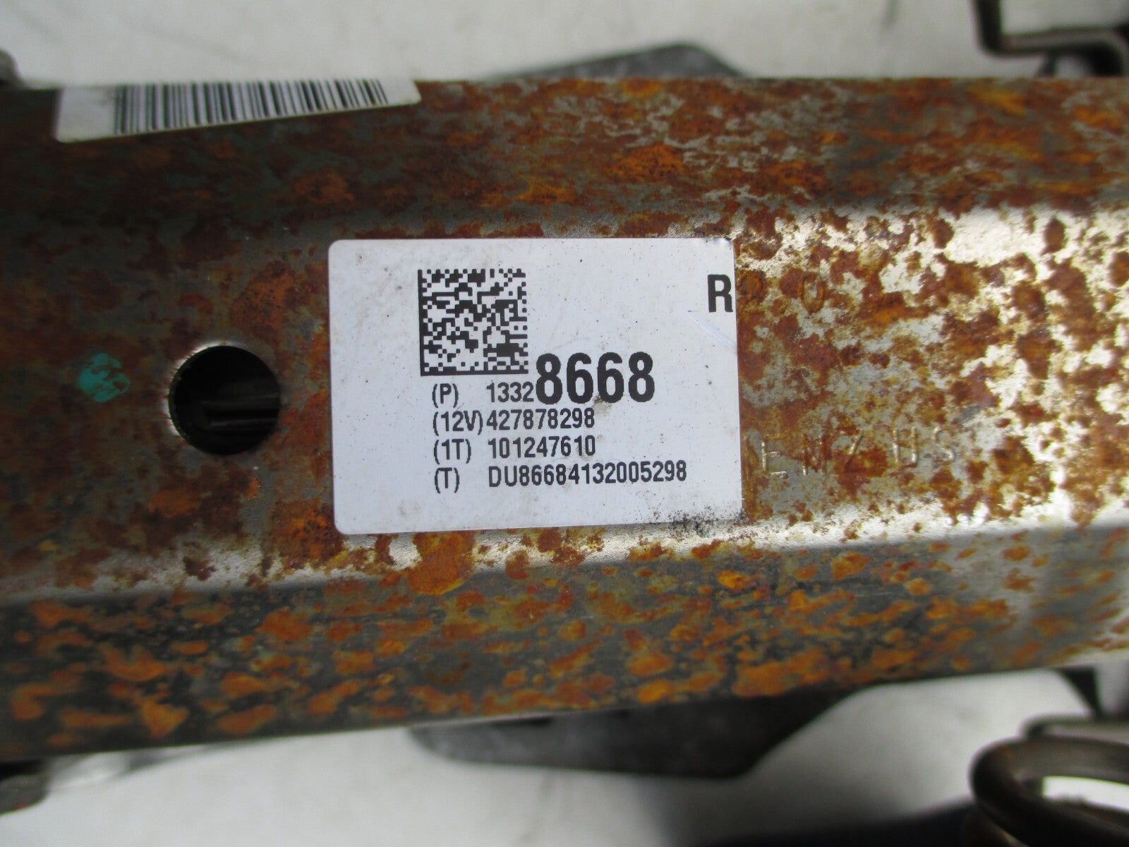 VAUXHALL ASTRA J MK6 2012 BARE ADJUSTABLE STEERING COLUMN 13328668