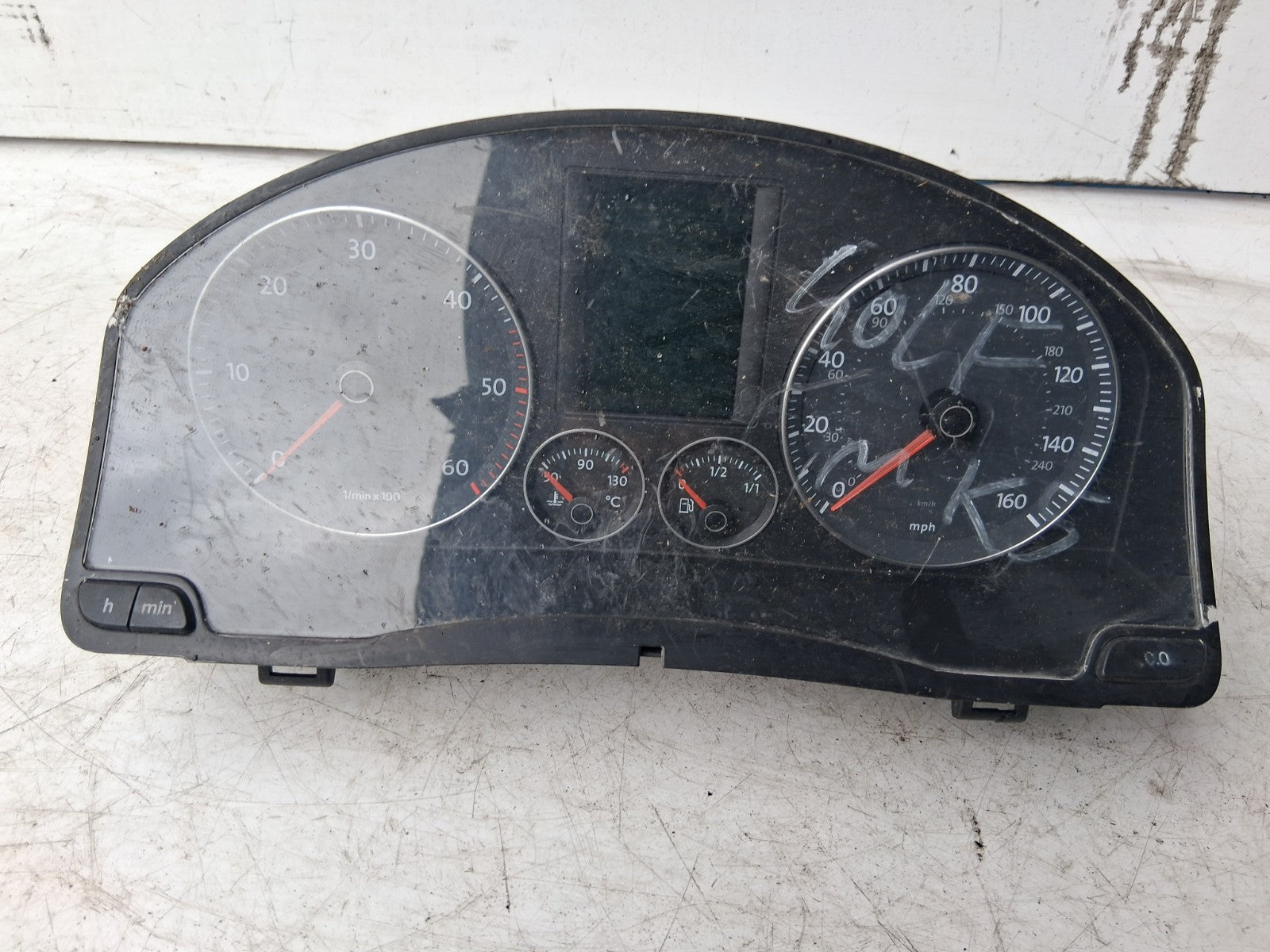 2007 VW VOLKSWAGEN GOLF MK5 2.0 DIESEL SPEEDO INSTRUMENT CLUSTER 1K0920973B