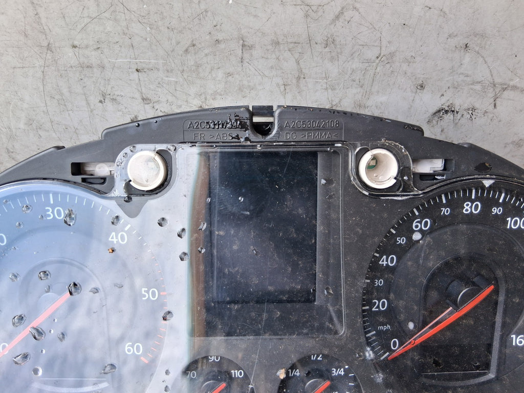 2006 VOLKSWAGEN PASSAT B6 1.9 DIESEL SPEEDOMETER INSTRUMENT CLUSTER A2C53145550