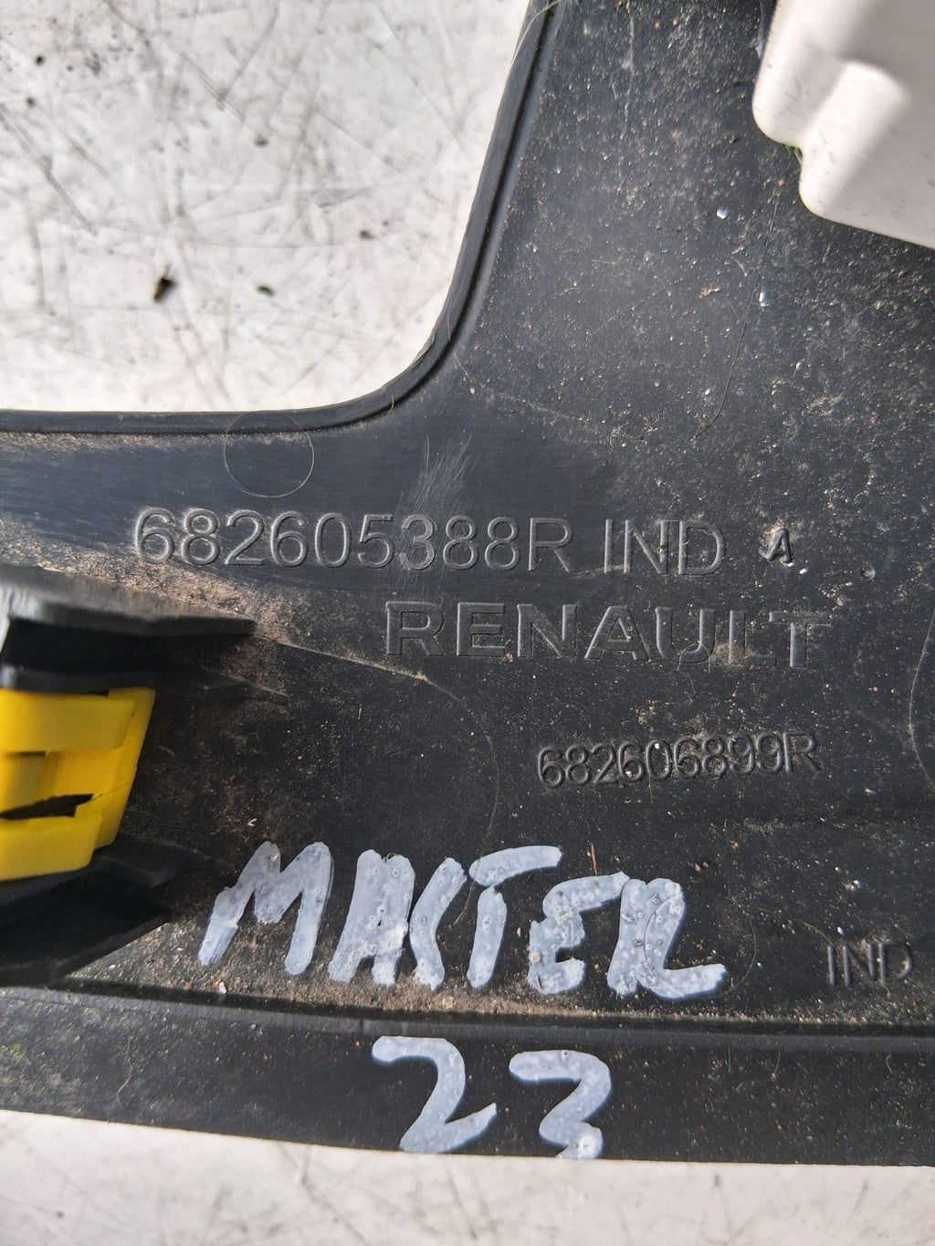 2023 RENAULT MASTER MK3 FRONT INTERIOR HVAC HEATER CONTROL PANEL 682606899R
