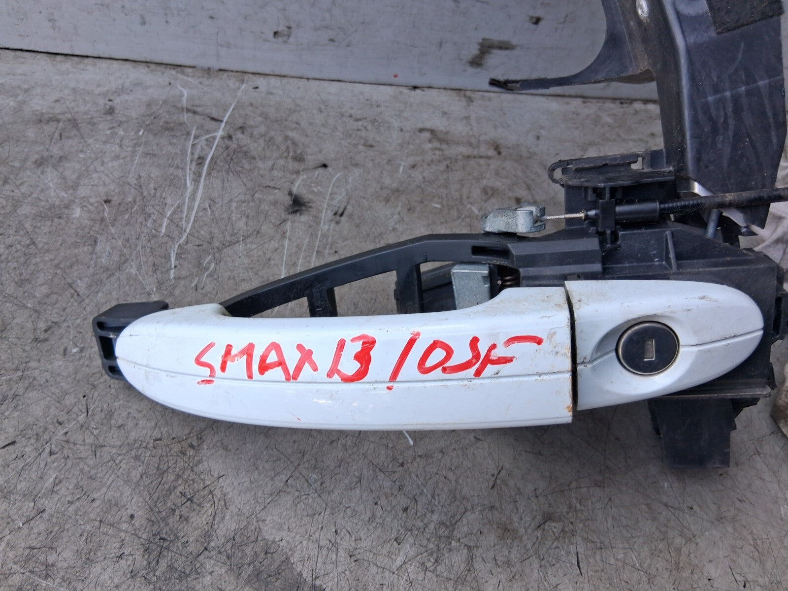 2013 FORD S MAX MK1 OSF DRIVER SIDE FRONT RIGHT EXTERIOR DOOR HANDLE