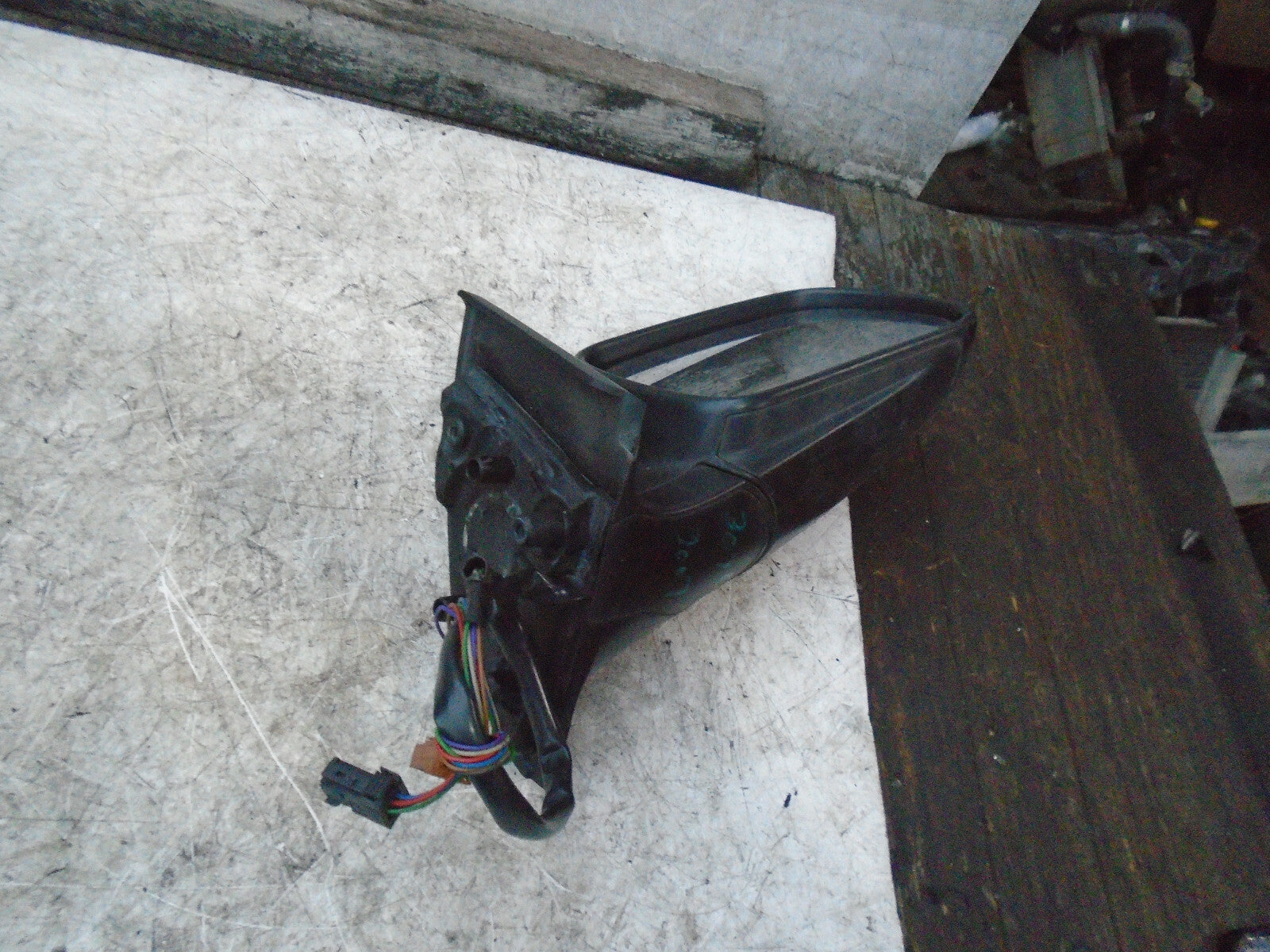PEUGEOT 307 CC 2007 OSF DRIVER SIDE FRONT ELECTRIC WING MIRROR RED