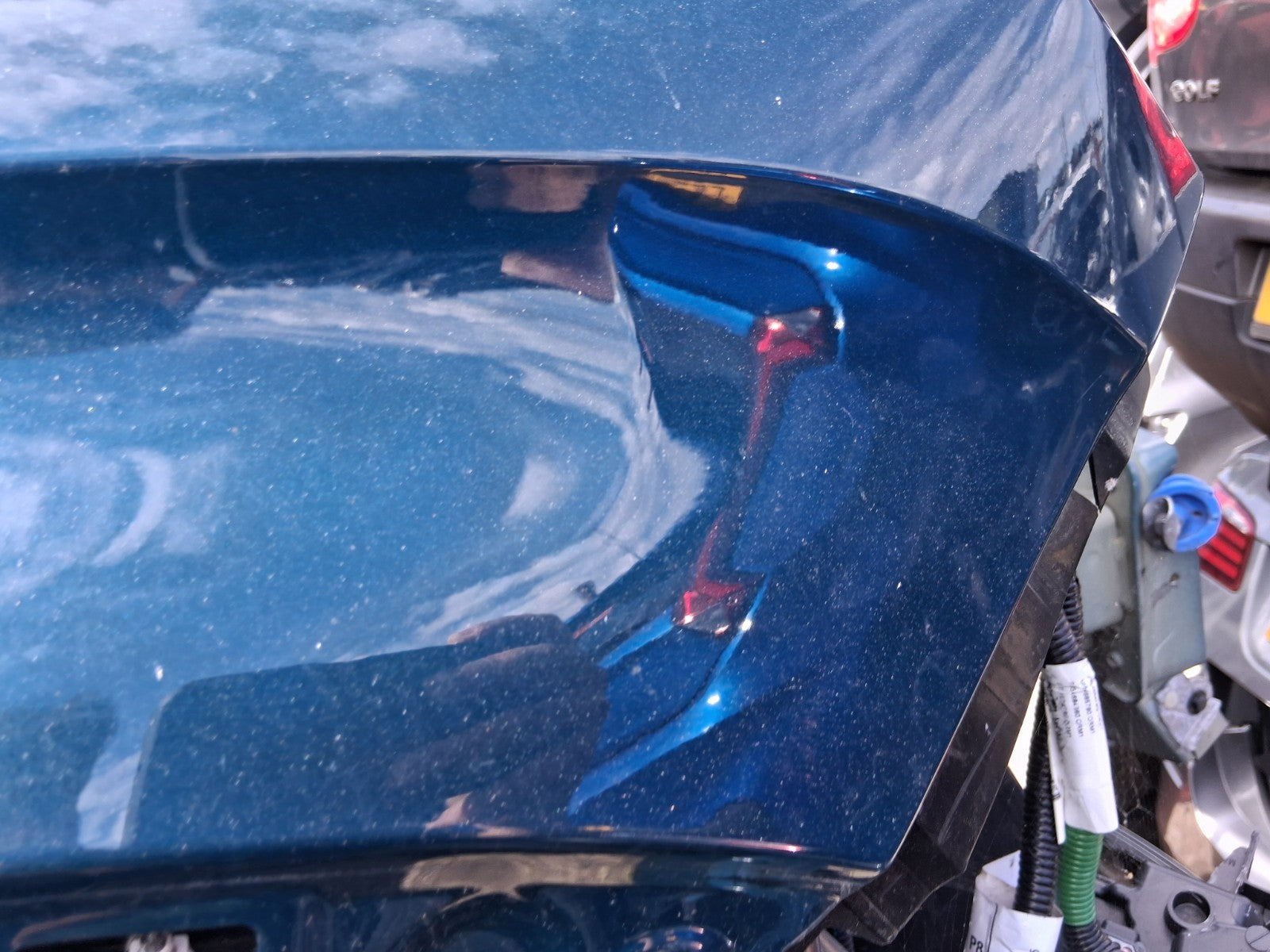 2023 PEUGEOT 5008 MK2 OSF DRIVER SIDE FRONT RIGHT WING PANEL CELEBS BLUE ESY