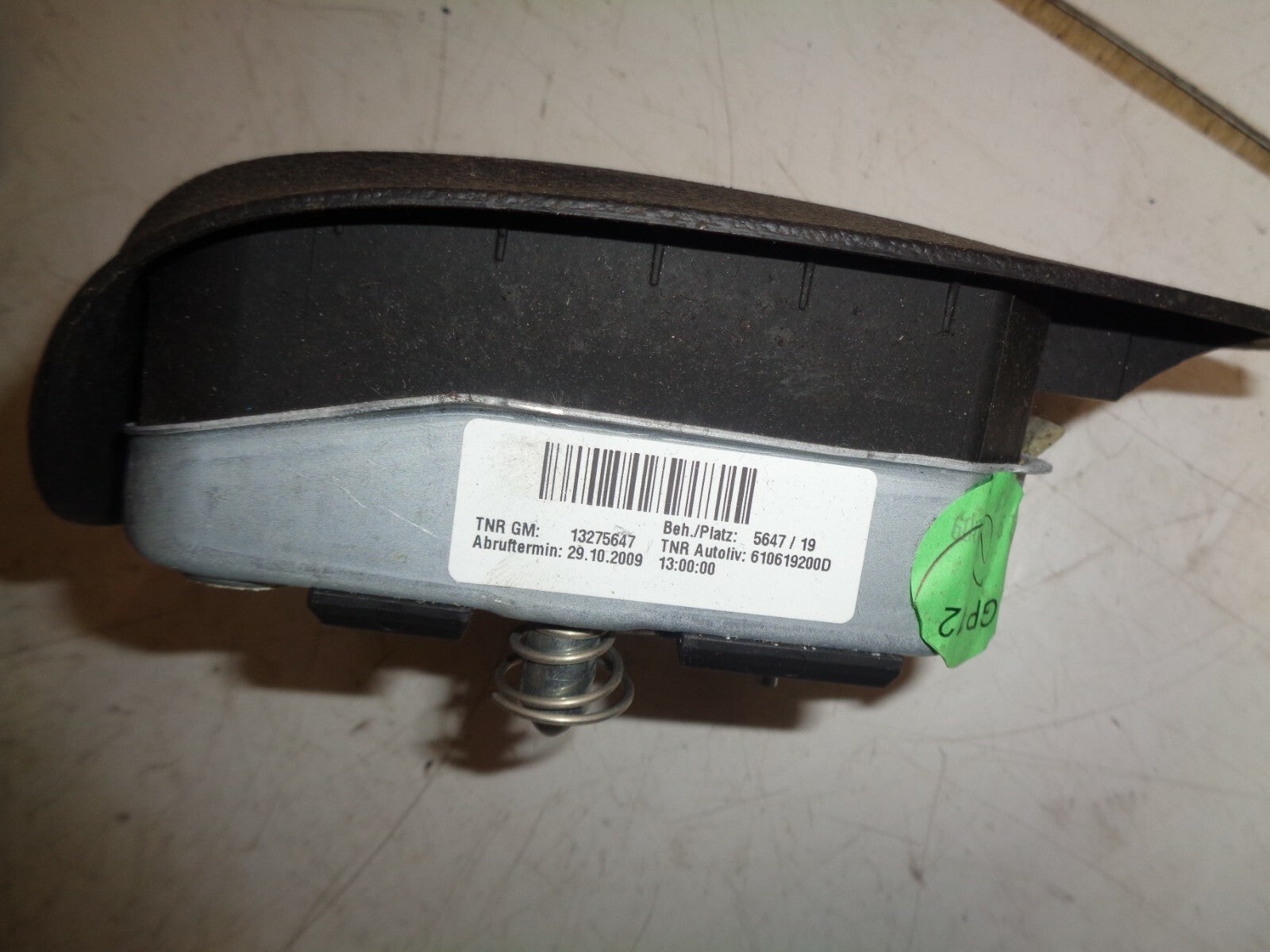VAUXHALL INSIGNIA A 2008-2013 O/S STEERING WHEEL DRIVERS AIRBAG 13275647