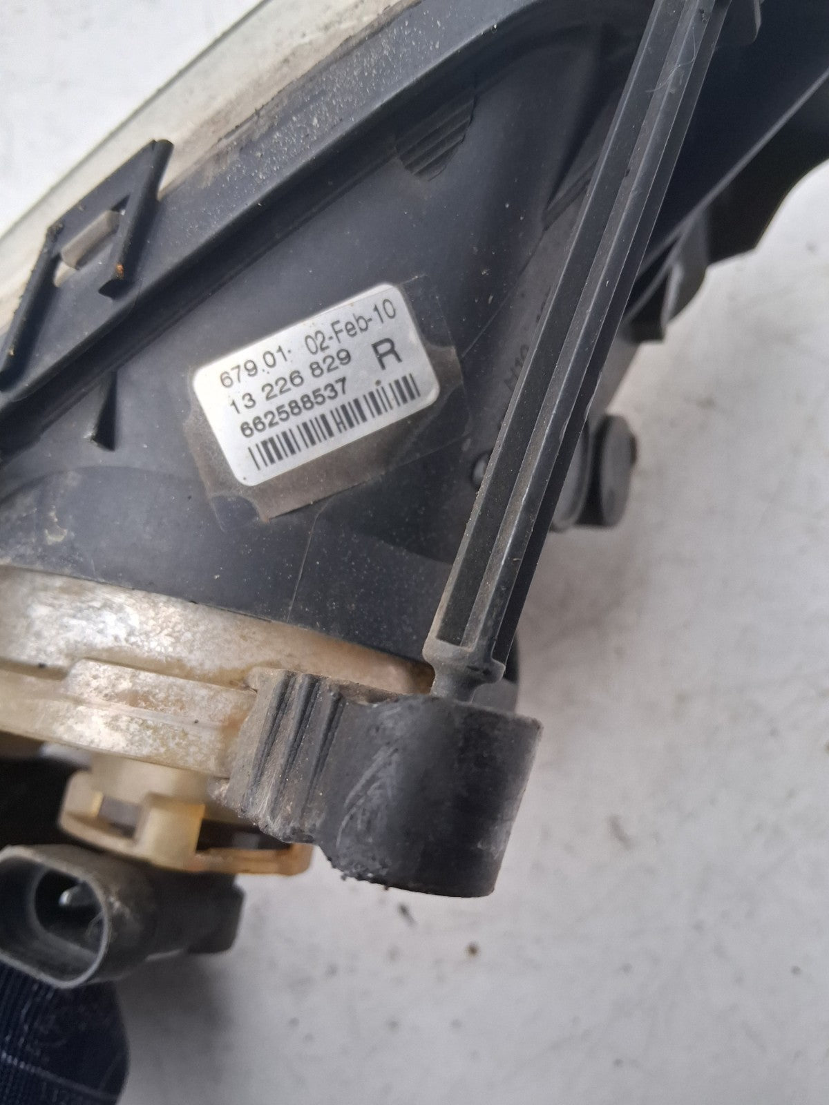 2013 VAUXHALL INSIGNIA NSF RIGHT DRIVER SIDE FRONT FOG LIGHT 13226829