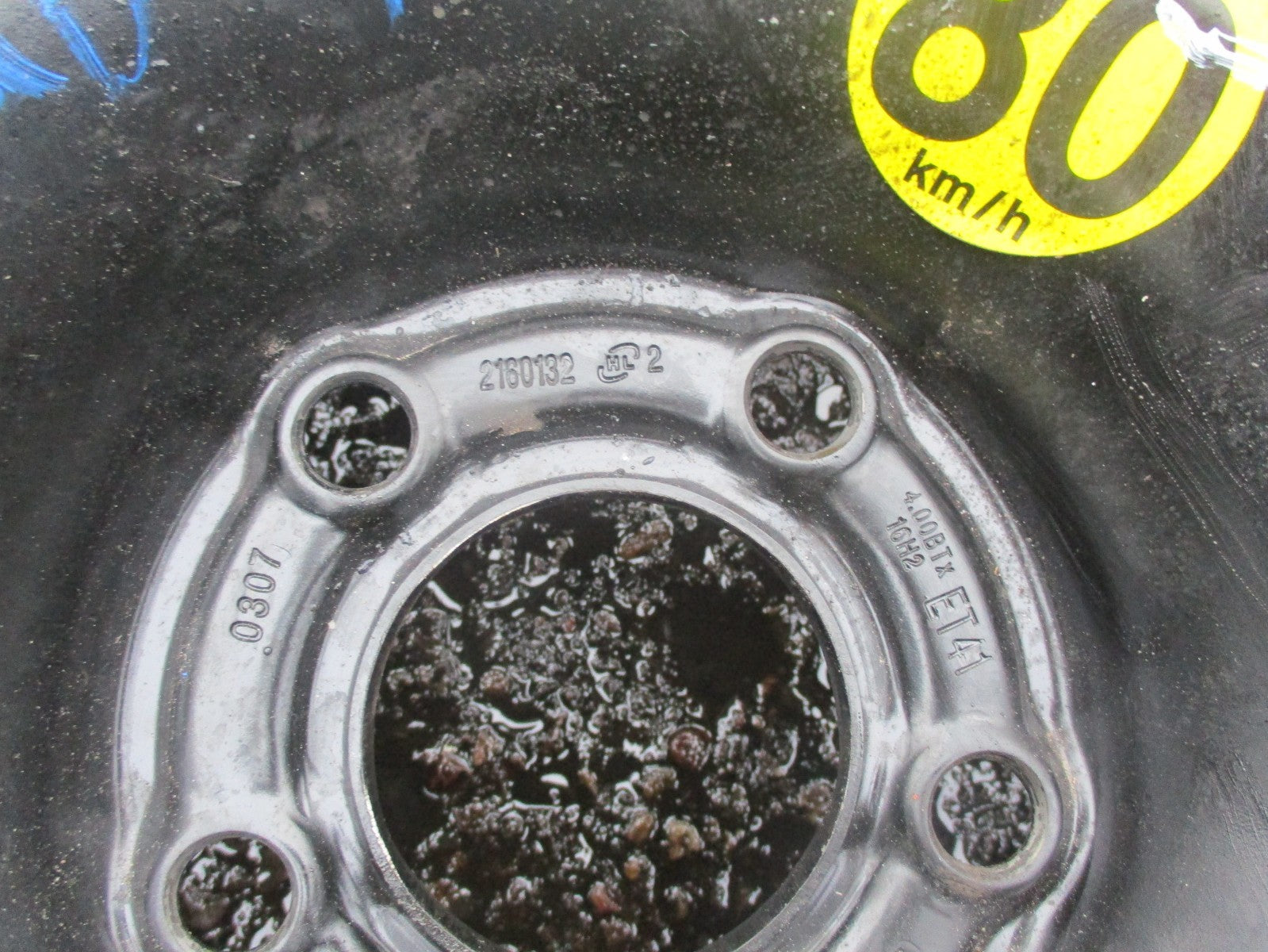 SAAB 93 PIRELLI 5 STUD 16 INCH SPARE WHEEL 125/85 R16 2160132