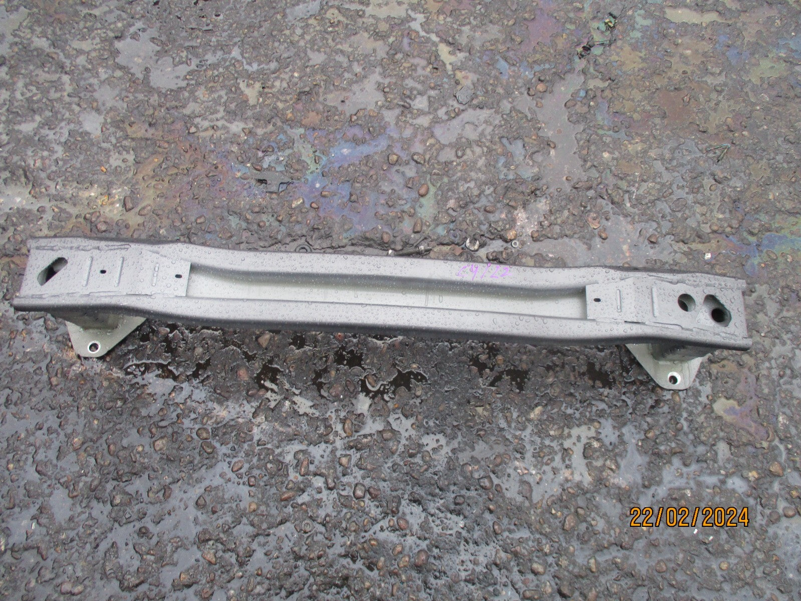 CITROEN C4 MK3 2022 REAR BUMPER CRASH REINFORCEMENT BAR 9833908880