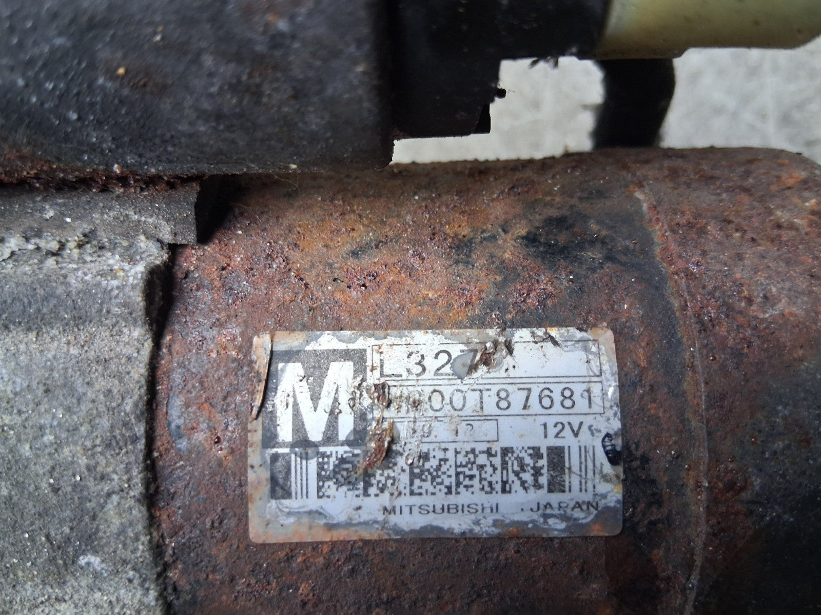 2020 MAZDA CX 7 2.0 PETROL STARTER MOTOR M00T87681
