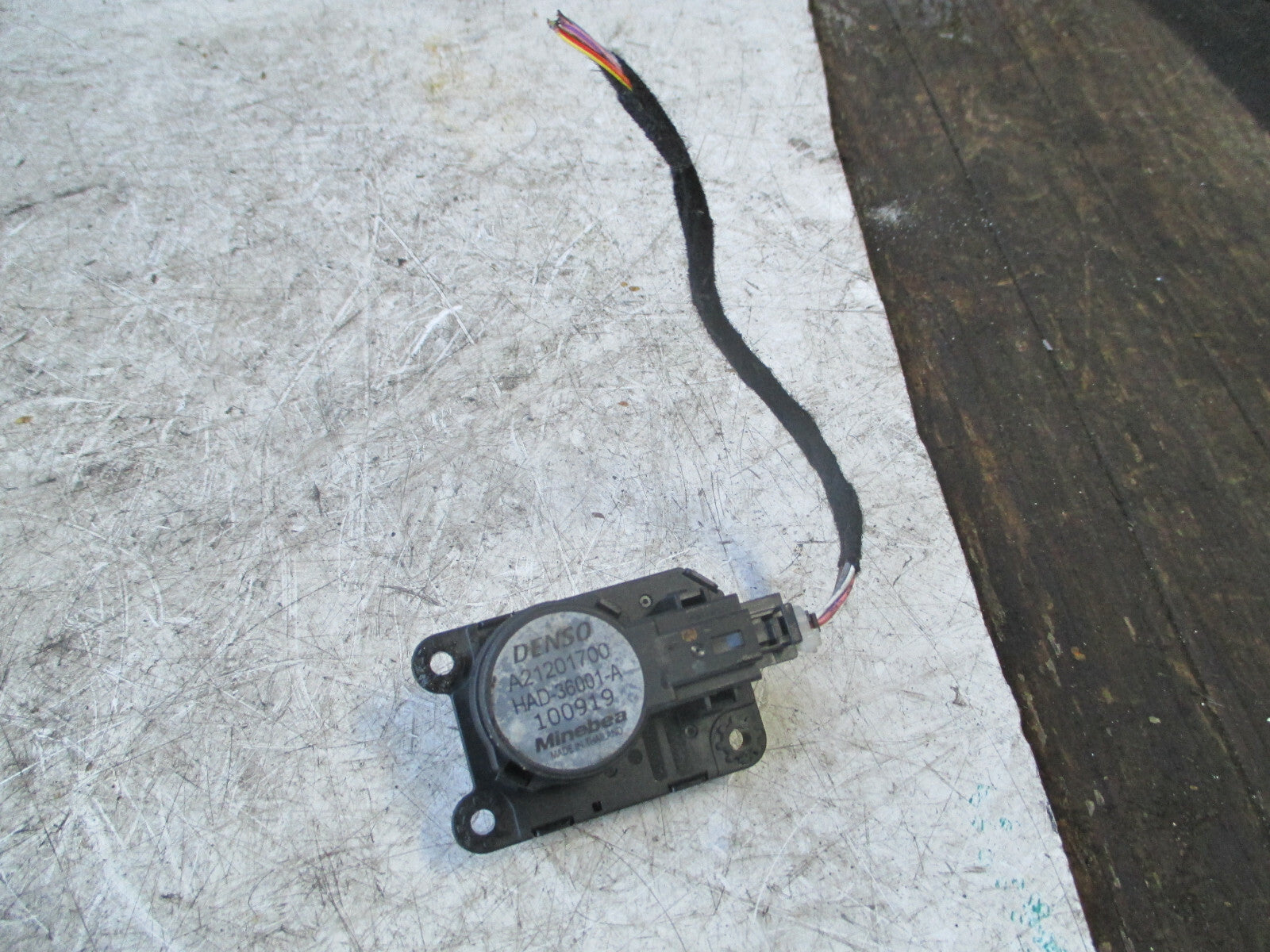 CITROEN C5 AIRCROSS 2019 HEATER FLAP CONTROL MOTOR REGULATOR A21201700 REF 2