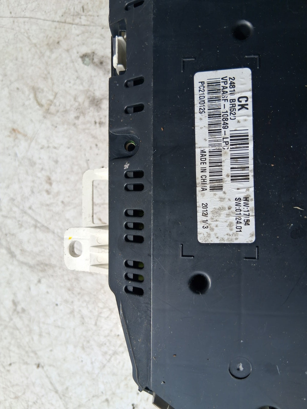 2013 NISSAN QASHQAI J10 SPEEDO SPEEDOMETER INSTRUMENT CLUSTER VPAASF10849LPC
