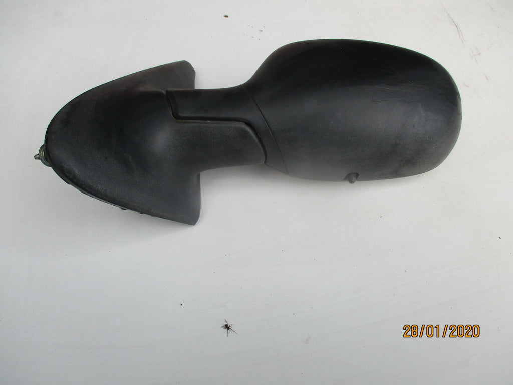 RENAULT MEGANE MK1 1996 NS PASSENGER SIDE ELECTRIC DOOR WING MIRROR BLACK