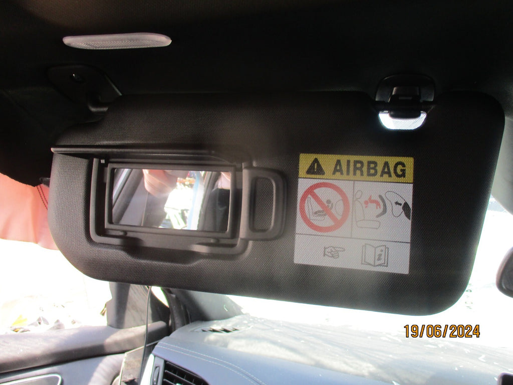NISSAN QASHQAI J12 MK3 2023 NSF PASSENGER SIDE FRONT INTERIOR SUN VISOR