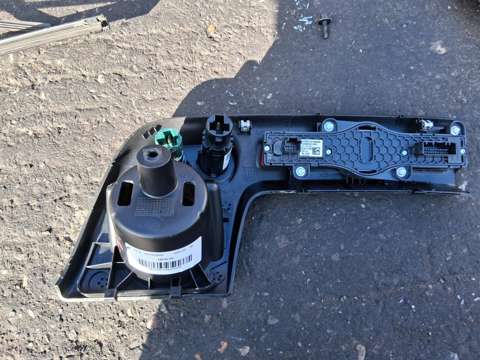 2024 FIAT DUCATO MK3 FACELIFT HAZARD SWITCH USB SOCKET PANEL 07357419930