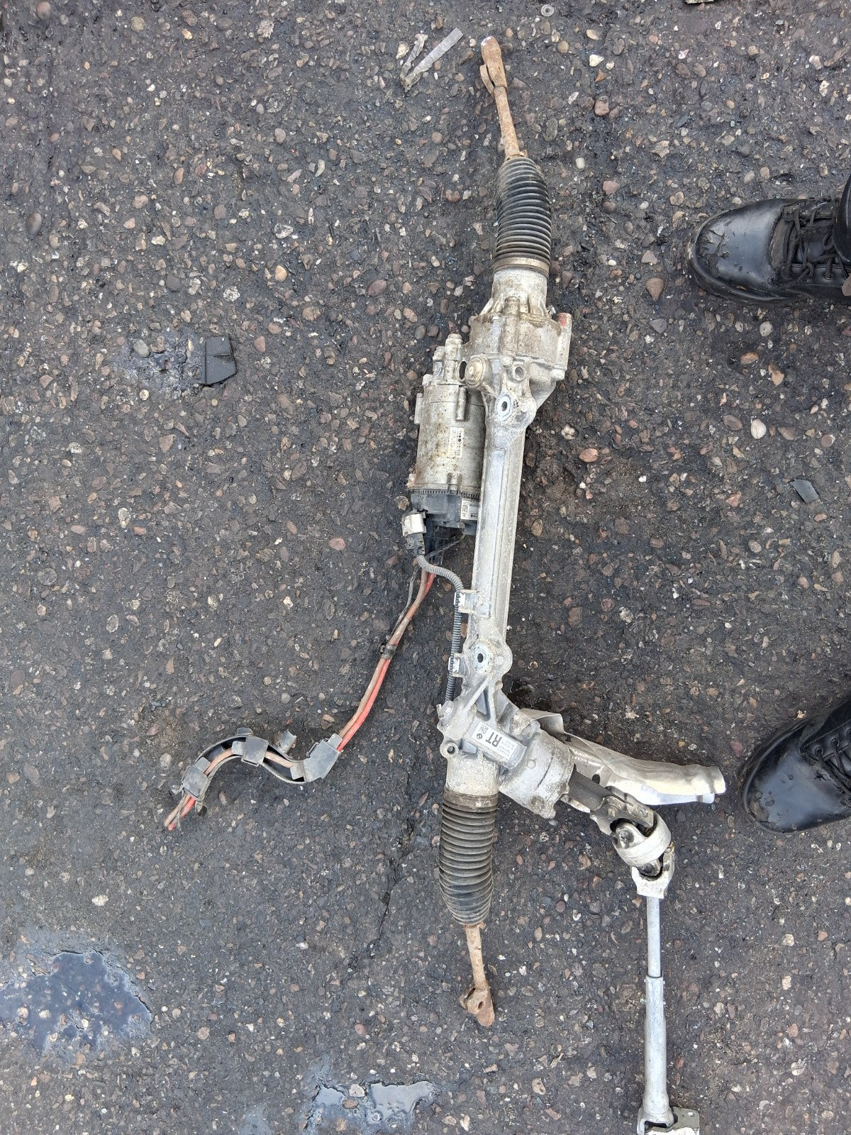 2010 BMW 5 SERIES F10 POWER STEERING RACK 7802277794